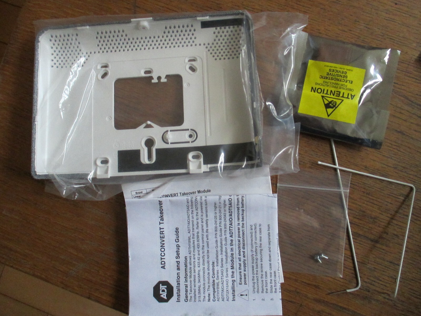 ADT TAKEOVER MODULE KIT NEW NO BOX  FOR ADTHYBWL ADT7AIO/ADT5AIO ADT2X16AIO