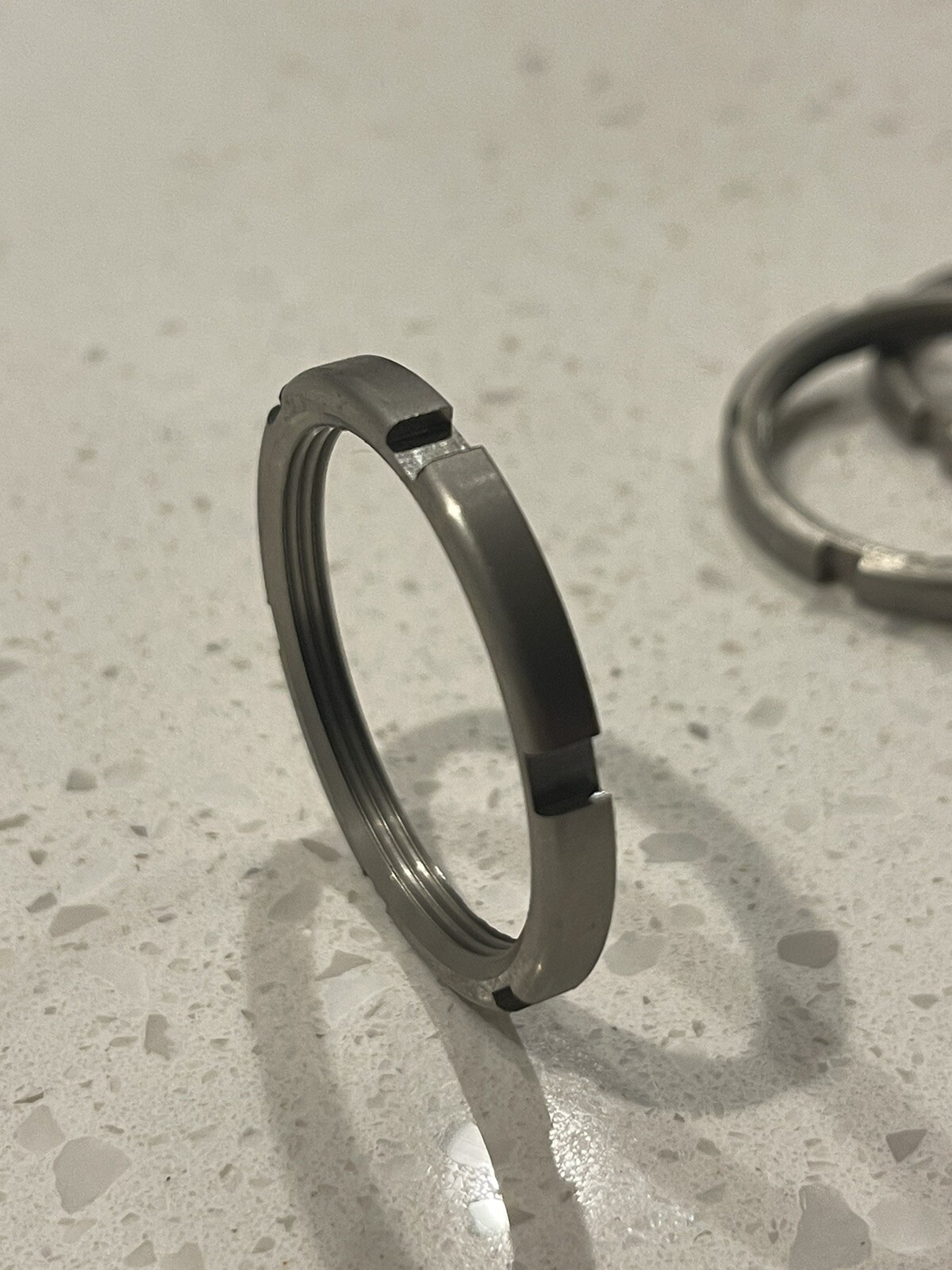 Stainless Steel Drive Side Bottom Bracket Lock Ring Shimano Compatible English