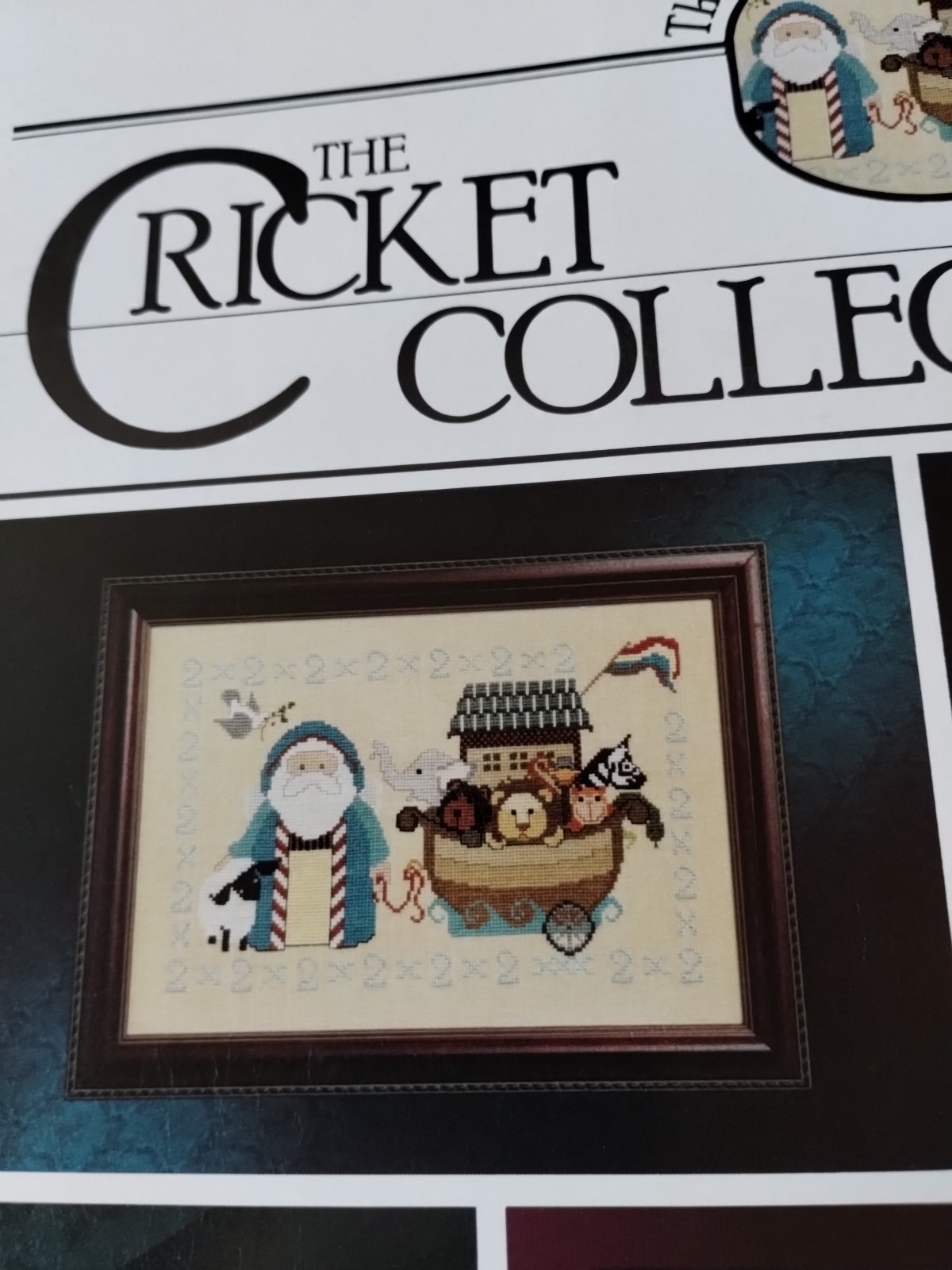 The Cricket Collection Noah's Ark cross stitch patterns leaflet #85