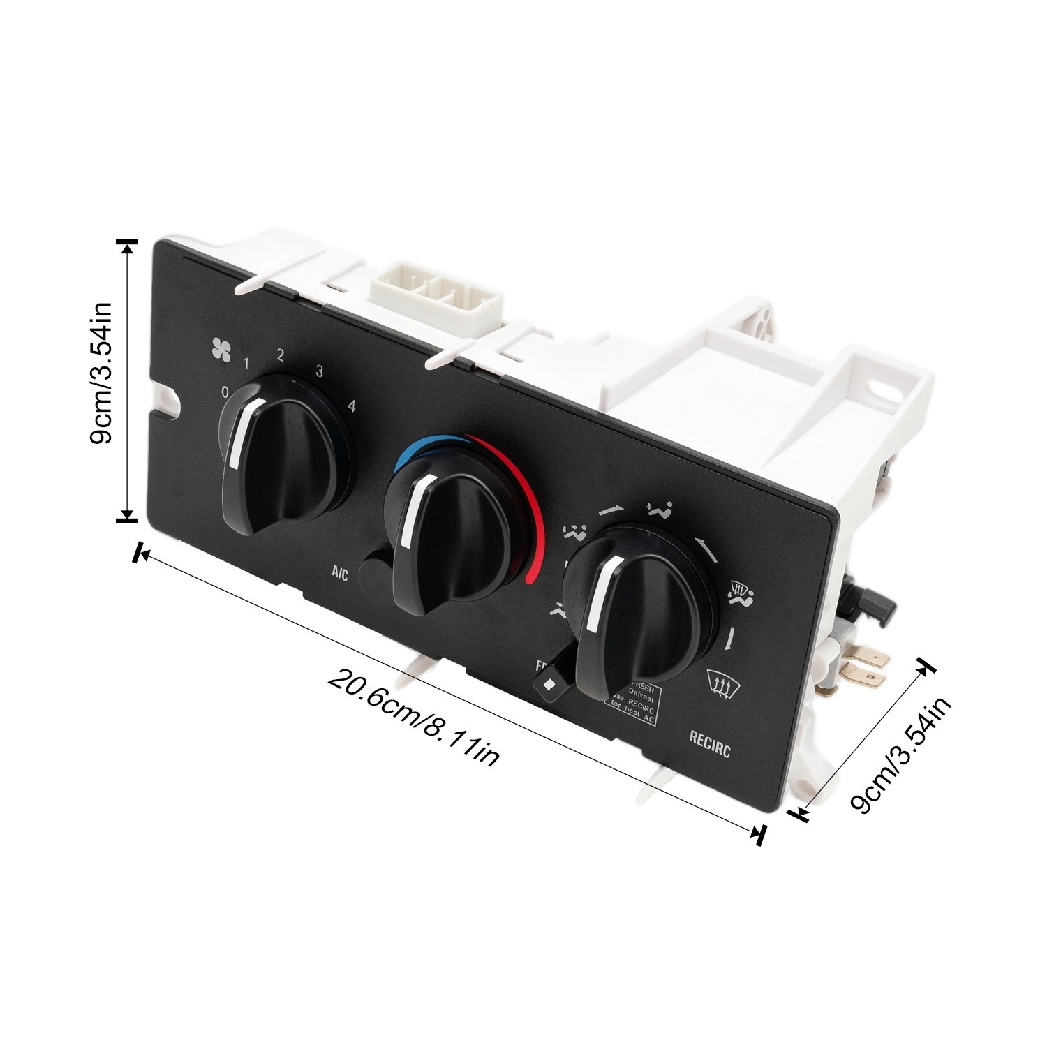 A/C Control Panel Climate Control Module Compatible with Mack Trucks