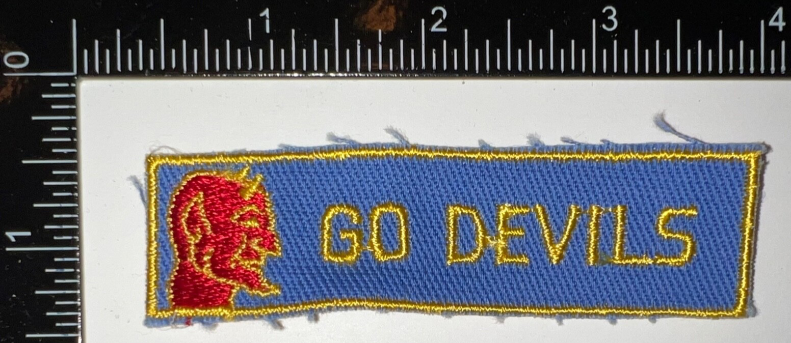 Cold War US Army 60th Infantry Regt 1st Bn Go Devils Twill US Made Patch