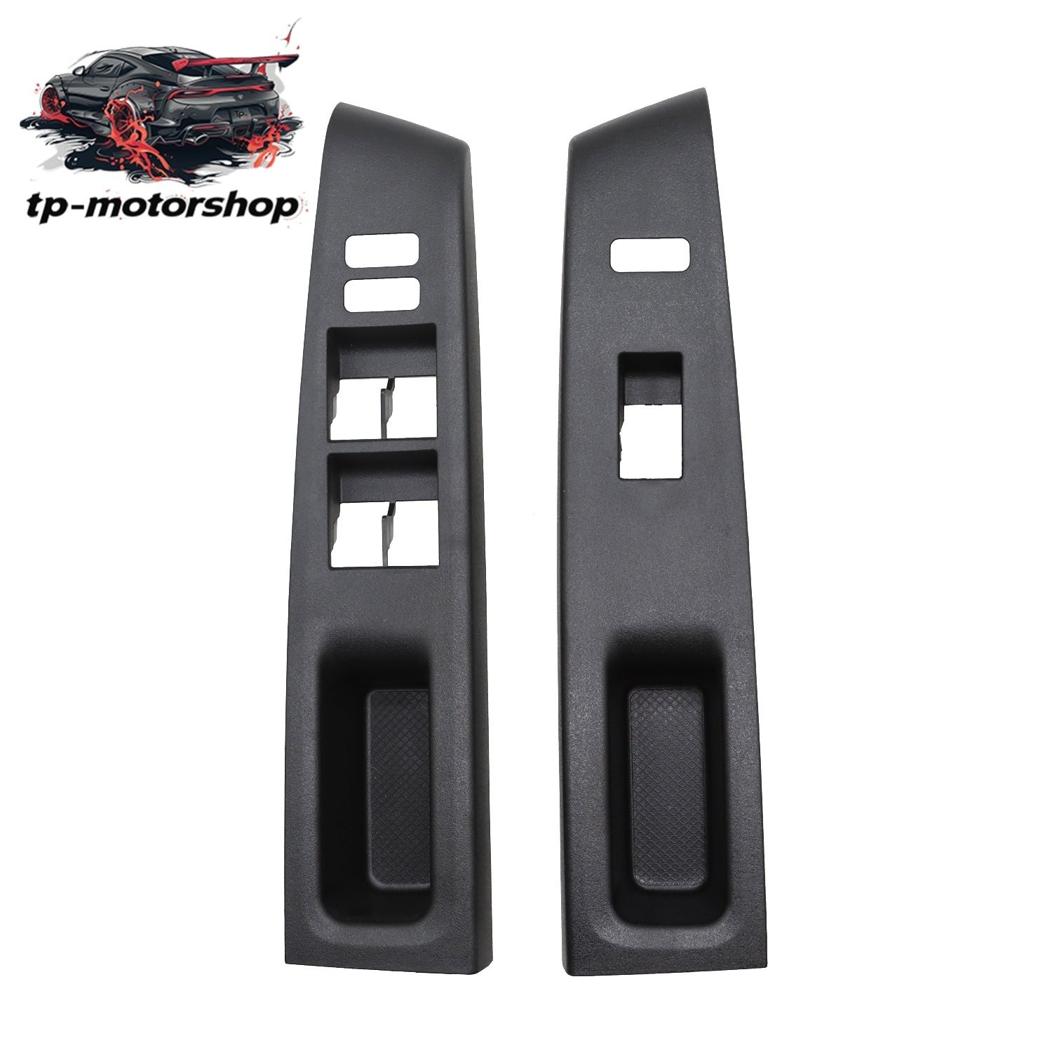 For Toyota Yaris 2012-2014 Front Rear LH+RH Door Window Switch Bezel Panel Cover
