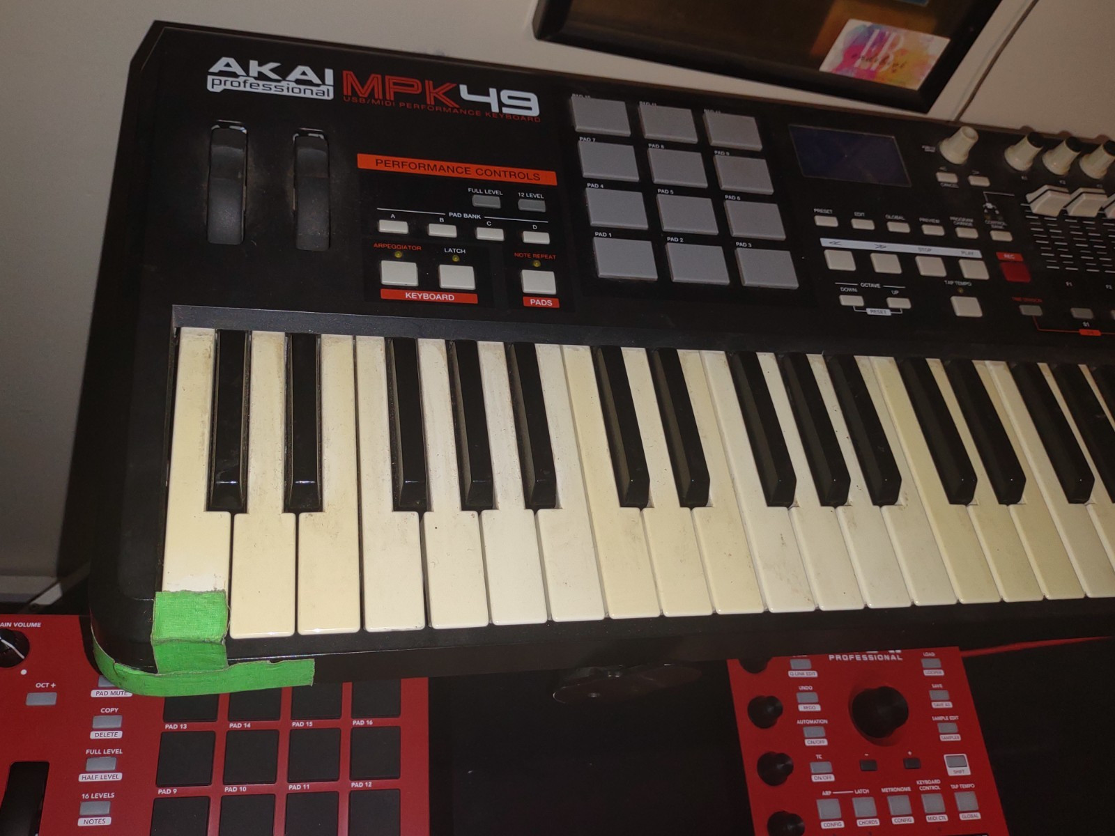 Akai MPK49 Professional USB/MIDI Performance Keyboard Hyper Extended Key