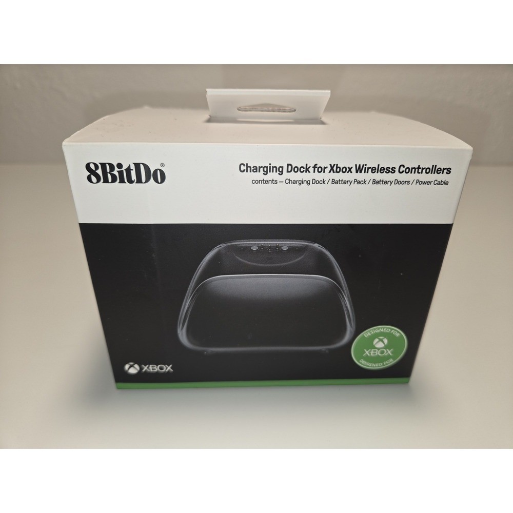 New 8BitDo Charging Dock for Xbox One XJS Controllers Magnetic Charging Station