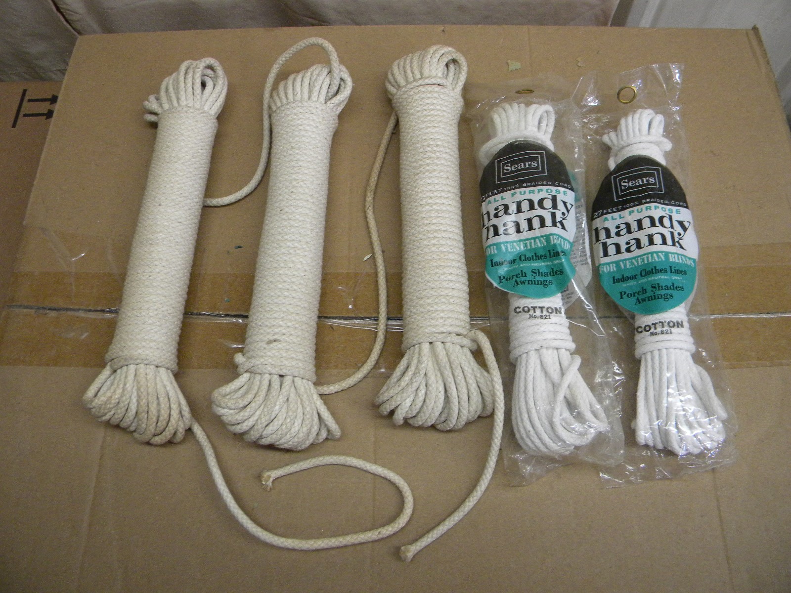 Versatile 100 Ft Cotton Clothesline Rope - Perfect for Laundry & DIY Crafts