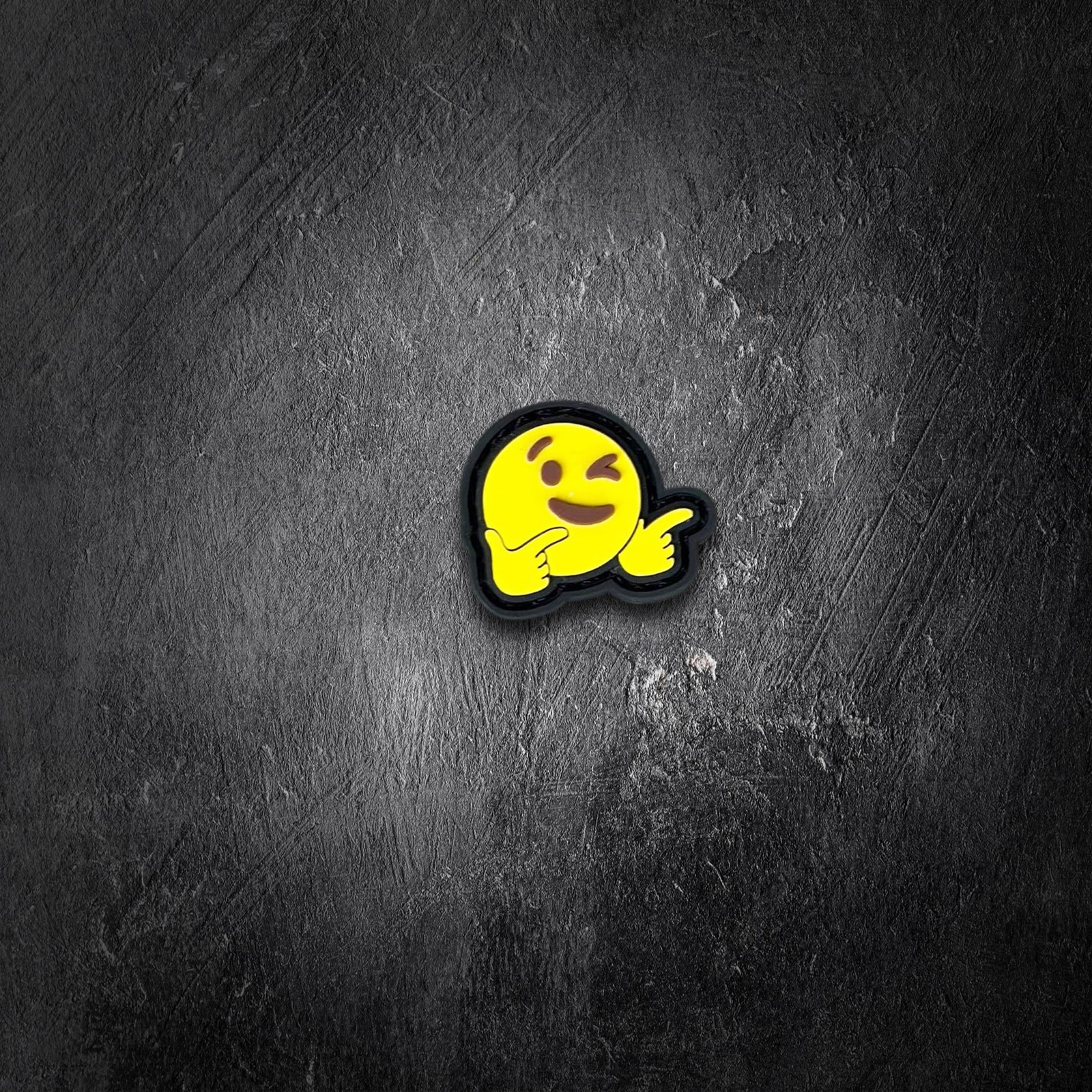 Ranger Eye: Finger Guns Emoji PVC Morale Patch