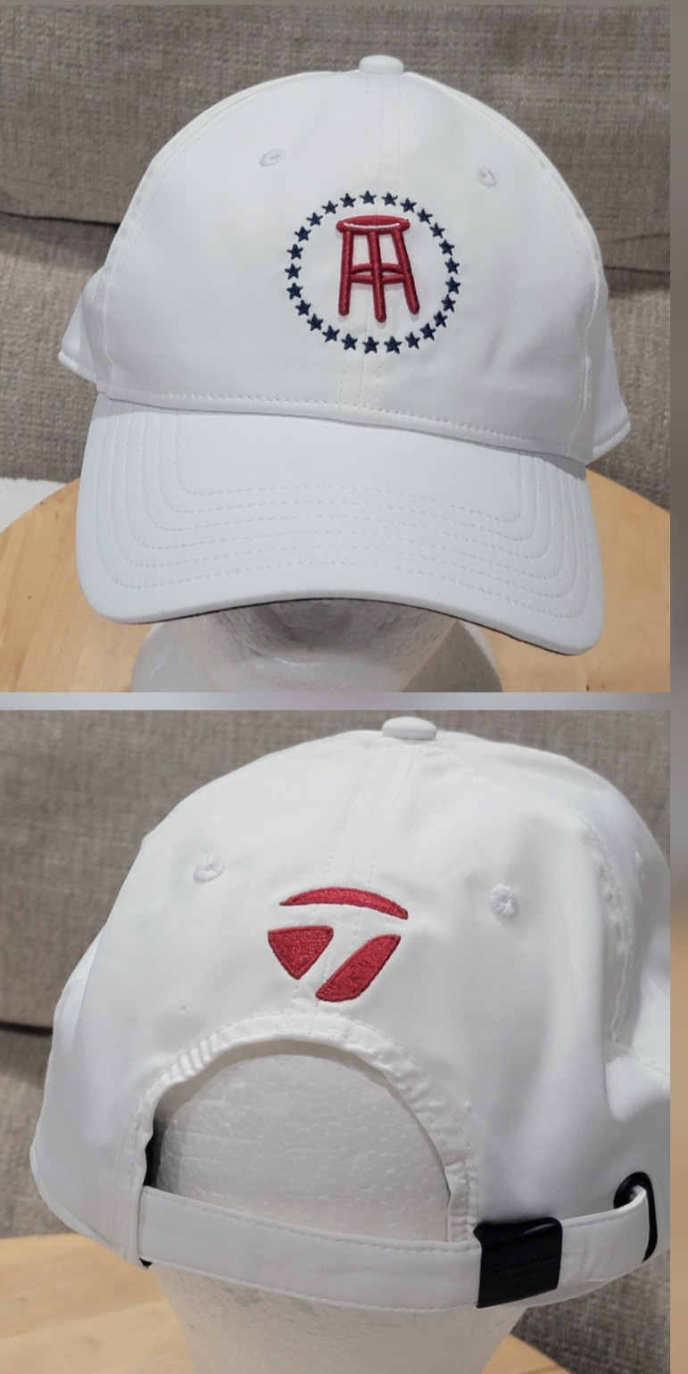 Taylormade × Barstool Sports Hat Cap White Adult One Size Golf Performance