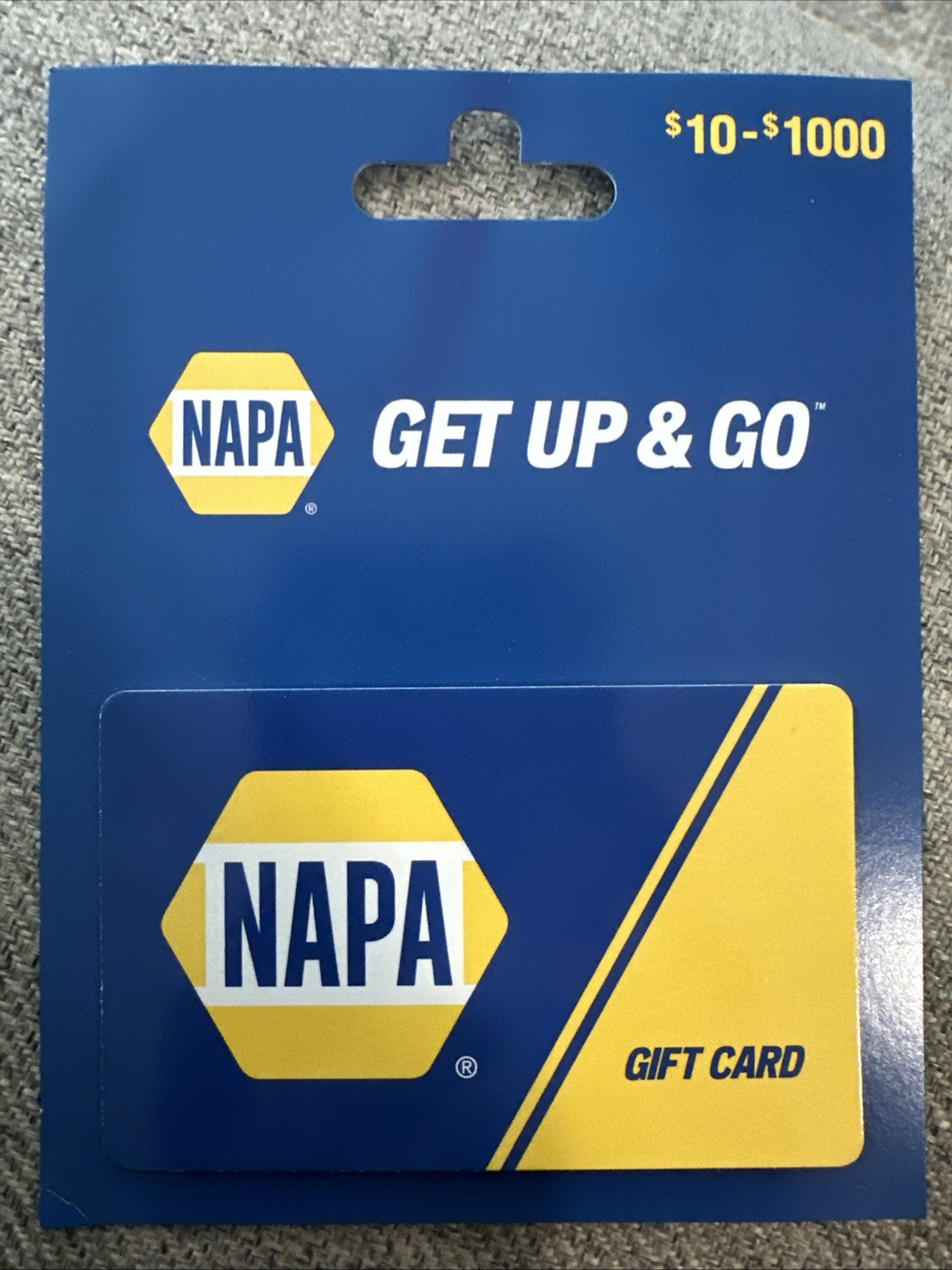 NAPA Auto Parts $100 Gift Card - Physical Card