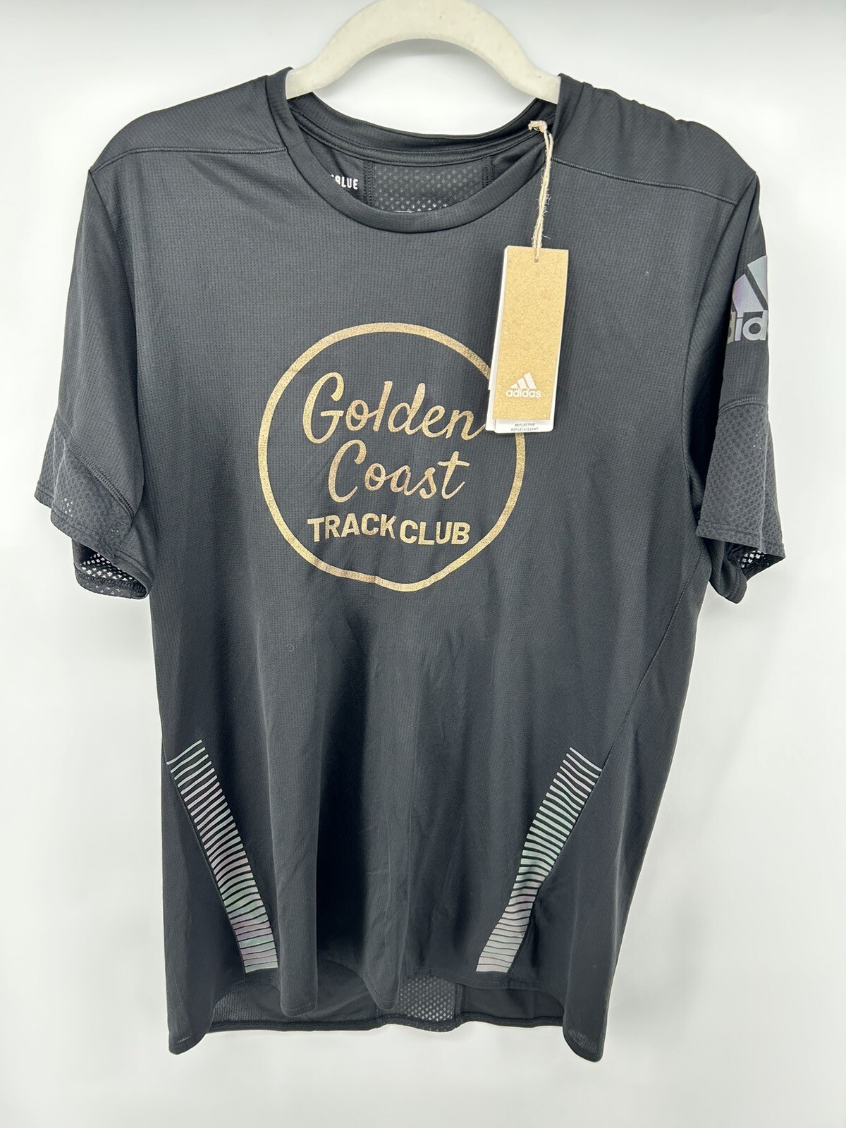 Adidas Primeblue EI6321 Men's Track Club Jersey T-shirt  Size M