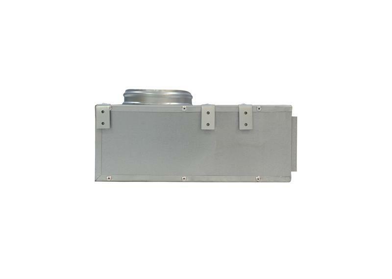 36" Plenum Box for [36" Linear Slot Diffuser - (2 Slot) Double Slot] Premium Ins