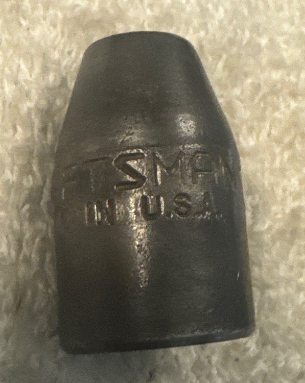 15830 ad Craftsman 1/4" Impact Socket, 3/8" Drive, 6-Point USA , GK vtg tool