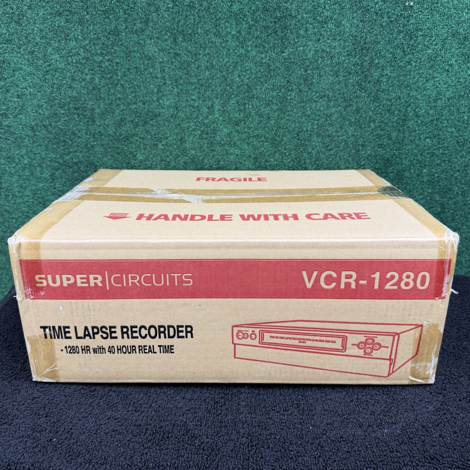 Super Circuits 1280 Hour Time Lapse Video Cassette Recorder VCR NEW SEALED