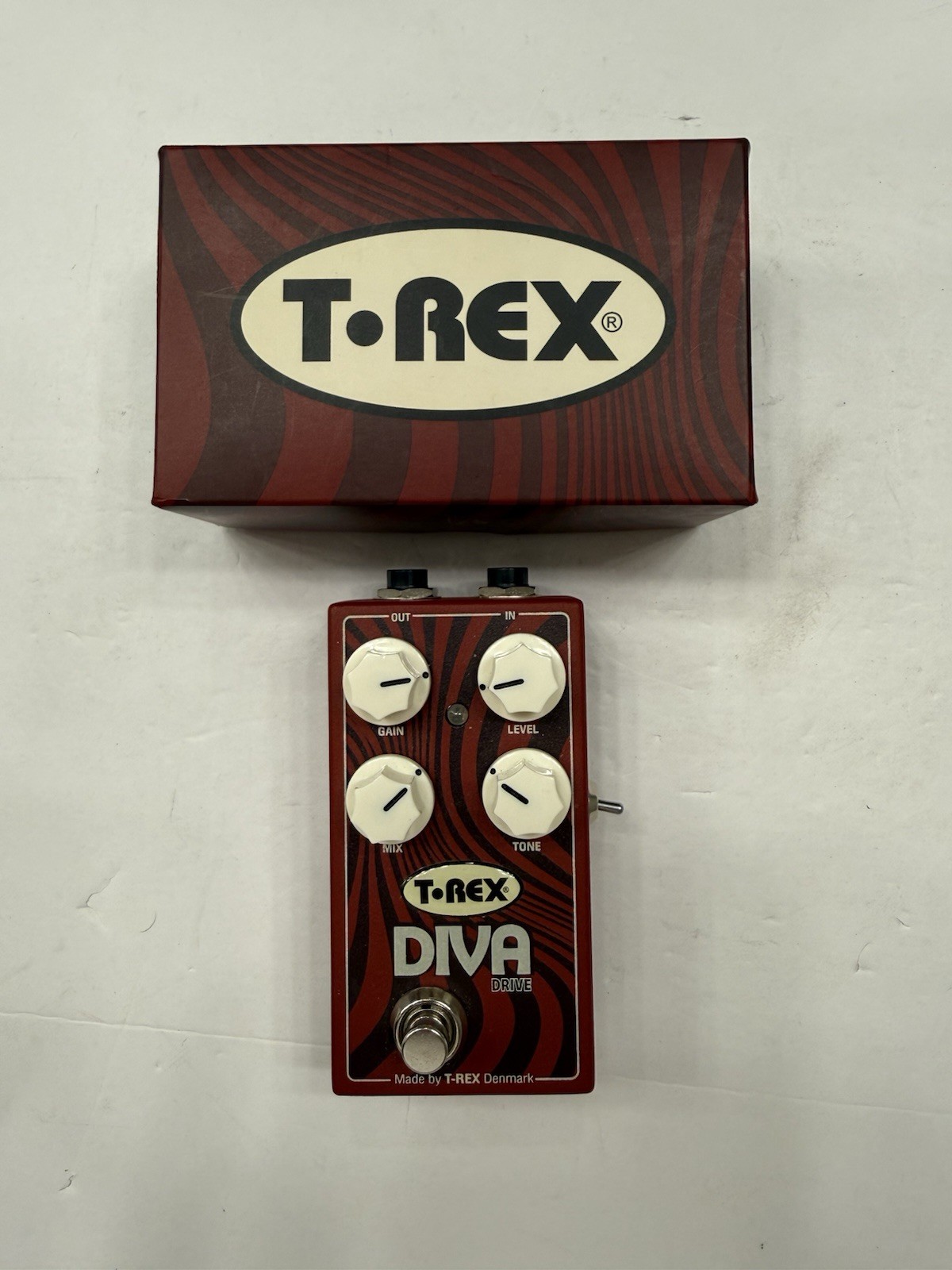 T-Rex Engineering Diva Drive Overdrive Guitar Effect Pedal + Original Box