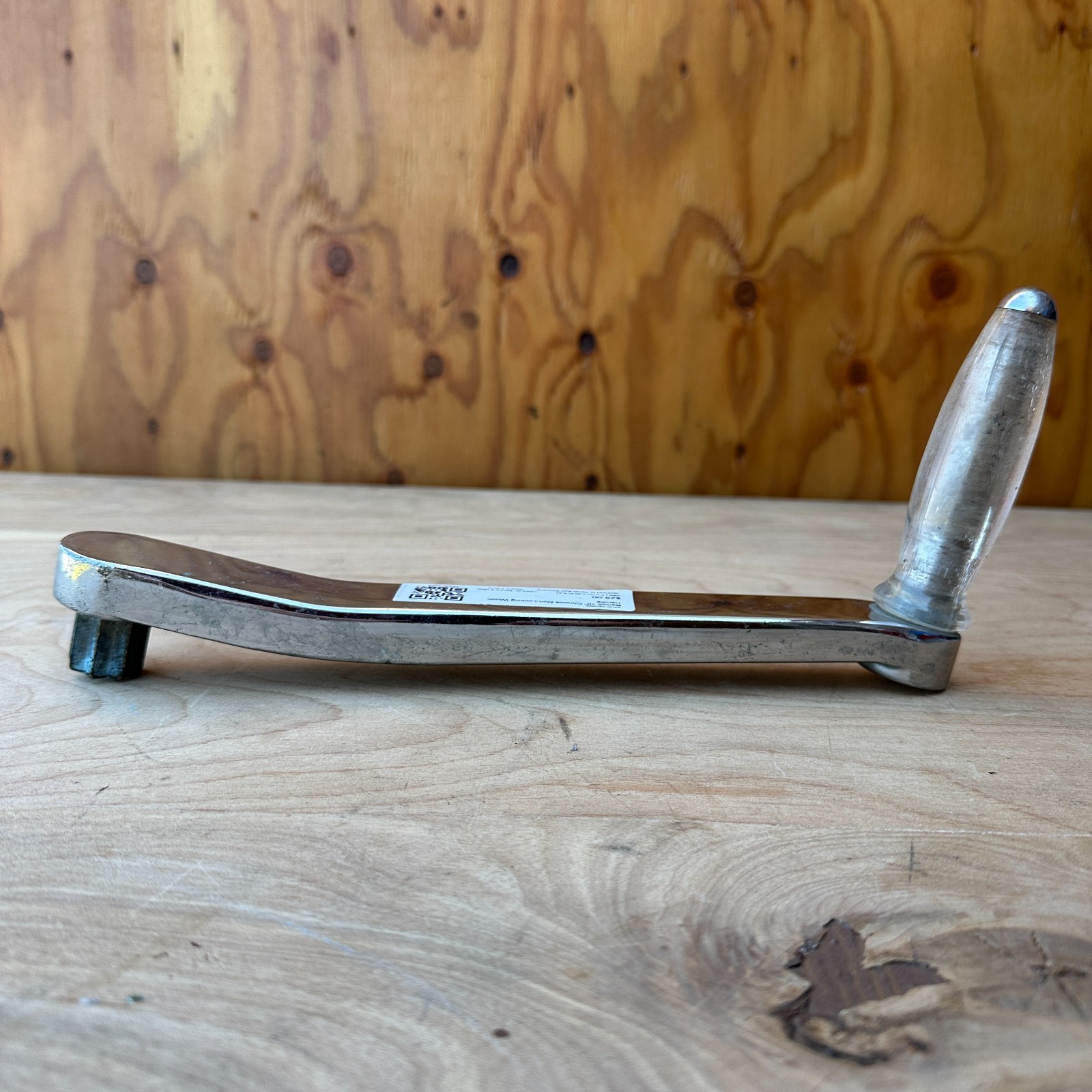 Barlow 10" Chrome Non-Locking Winch Handle