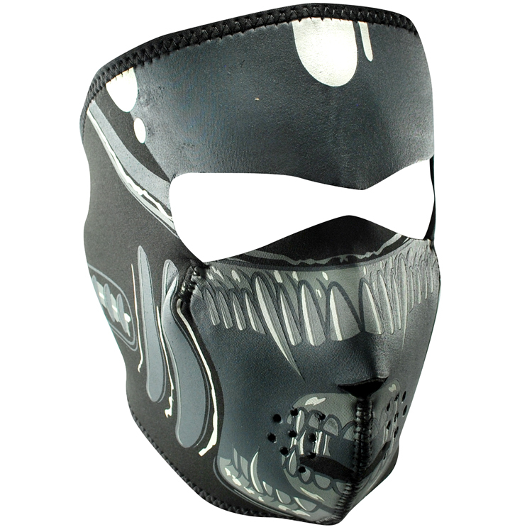 Zan Headgear Neoprene Full-Face Mask, Alien