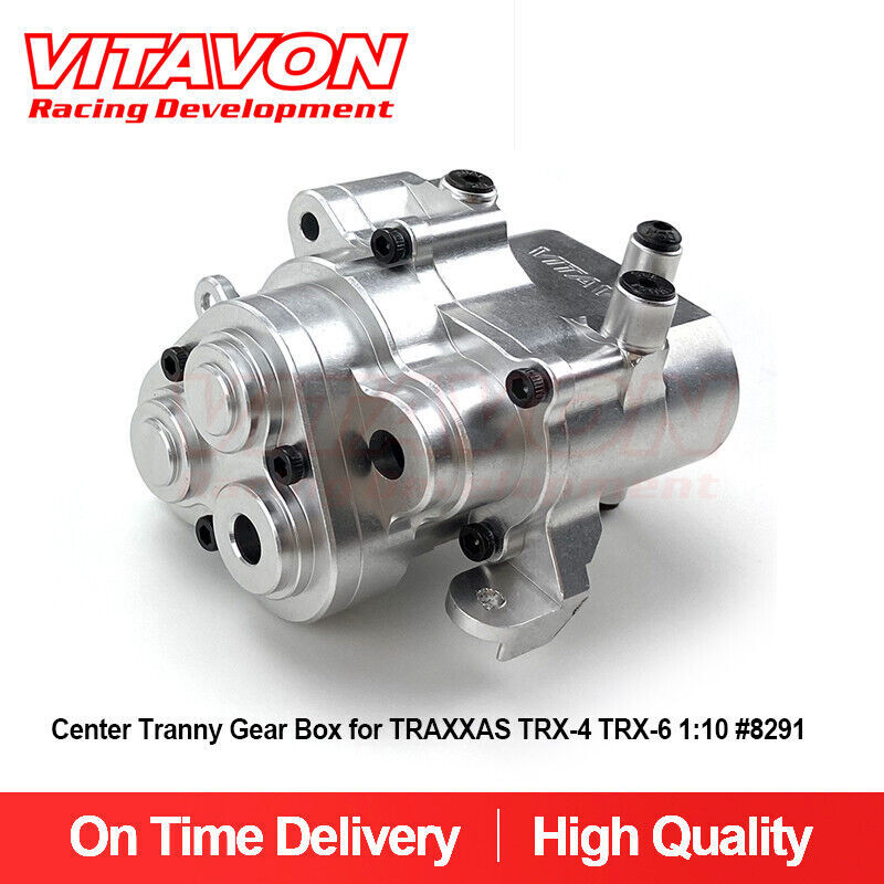 Vitavon CNC Alu7075 Center Tranny Gear Box For TRAXXAS TRX-4 TRX-6 1:10 #8291