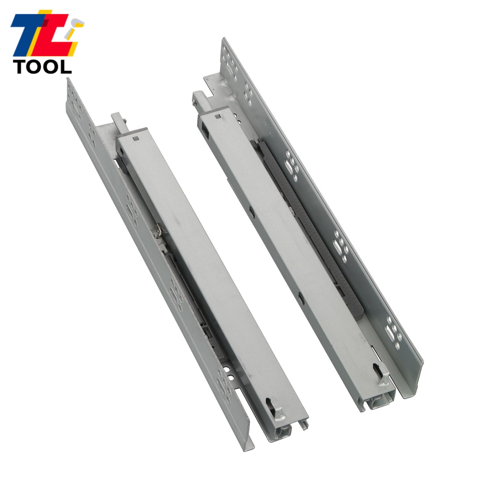 15 Inch Full Extension Drawer Slides 3D Adjustable Lock Undermount