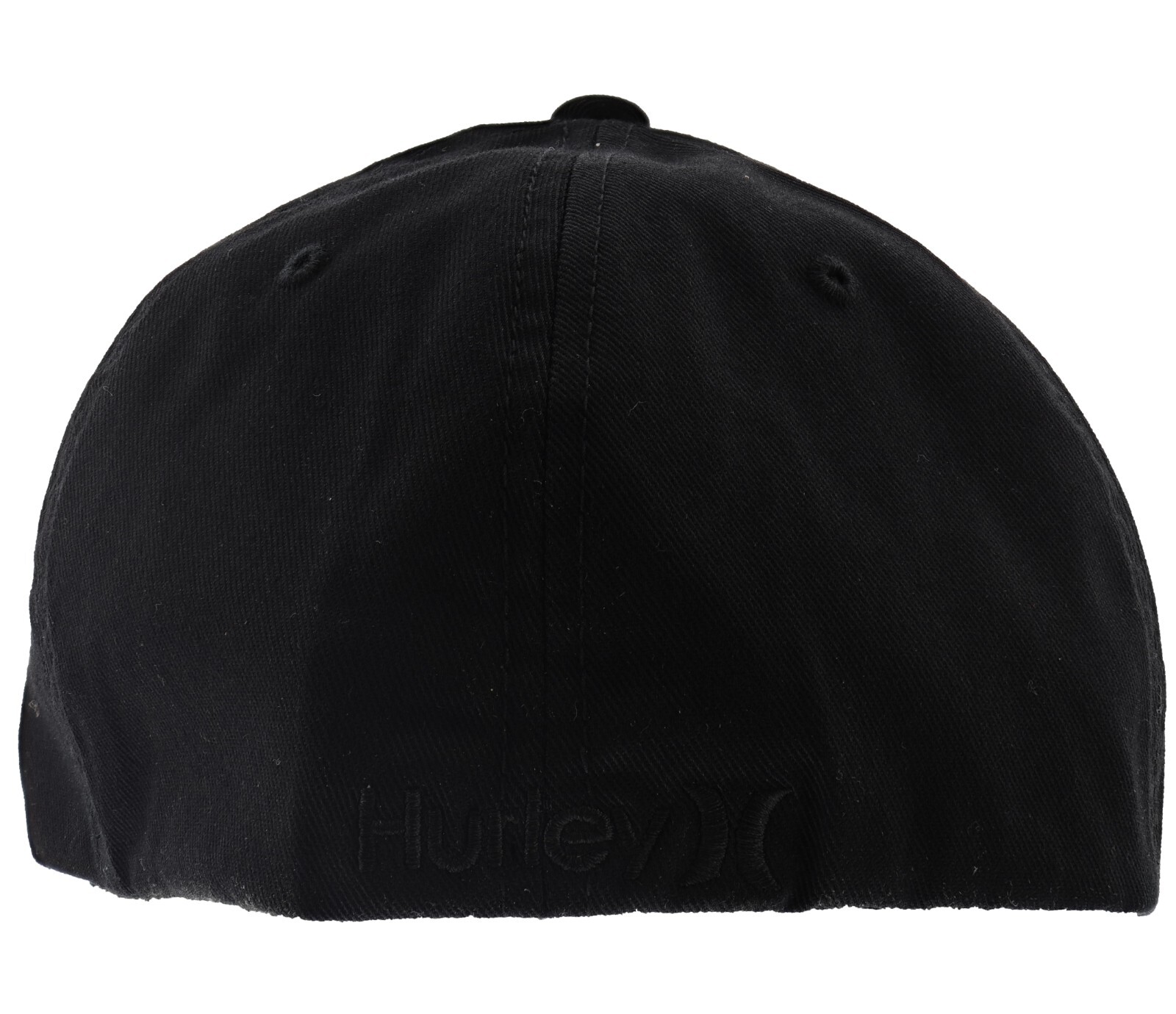 HURLEY MEN'S ONE & ONLY FLEXFIT HAT BLACK / BLACK