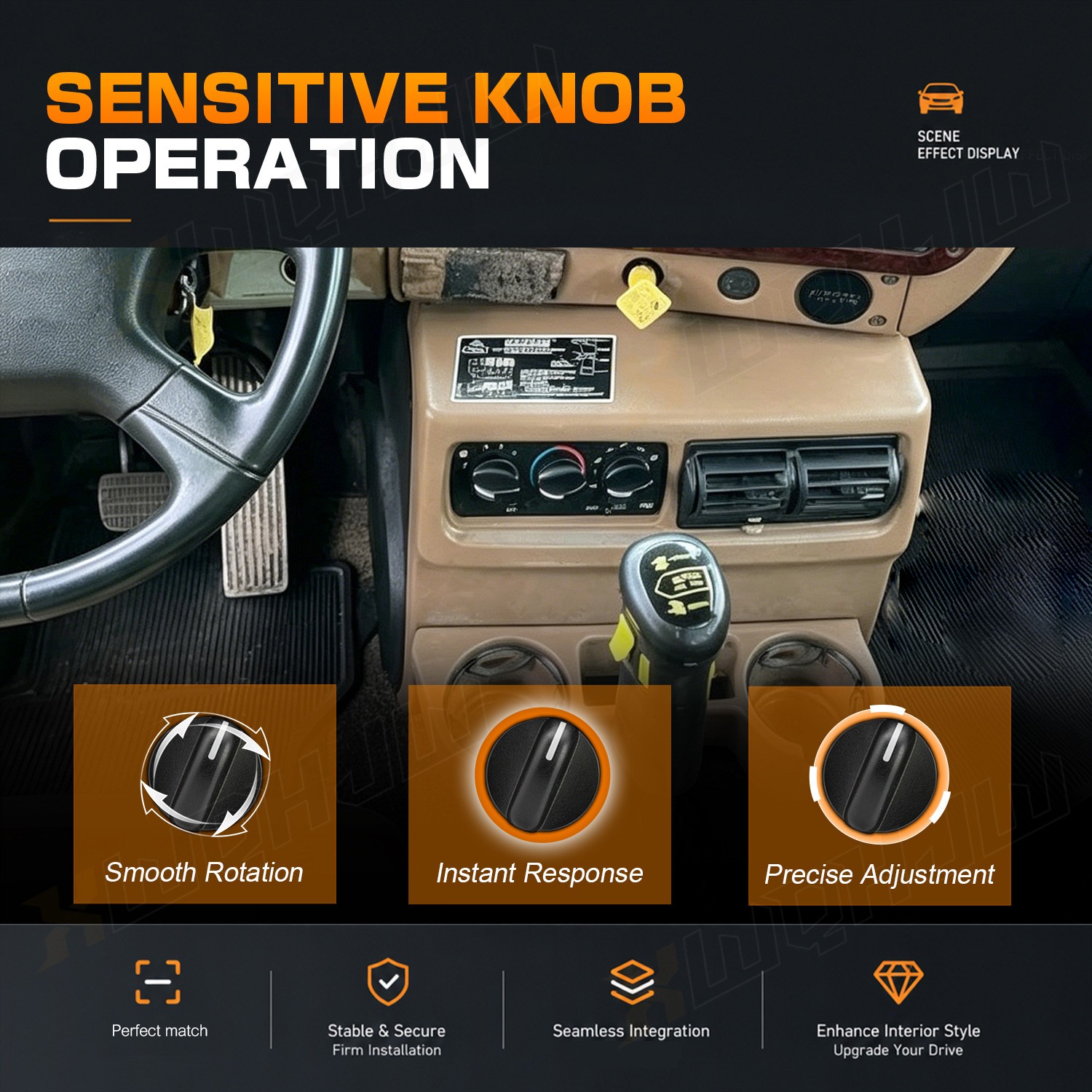 A/C Control Panel Climate Control Module Compatible with Mack Trucks