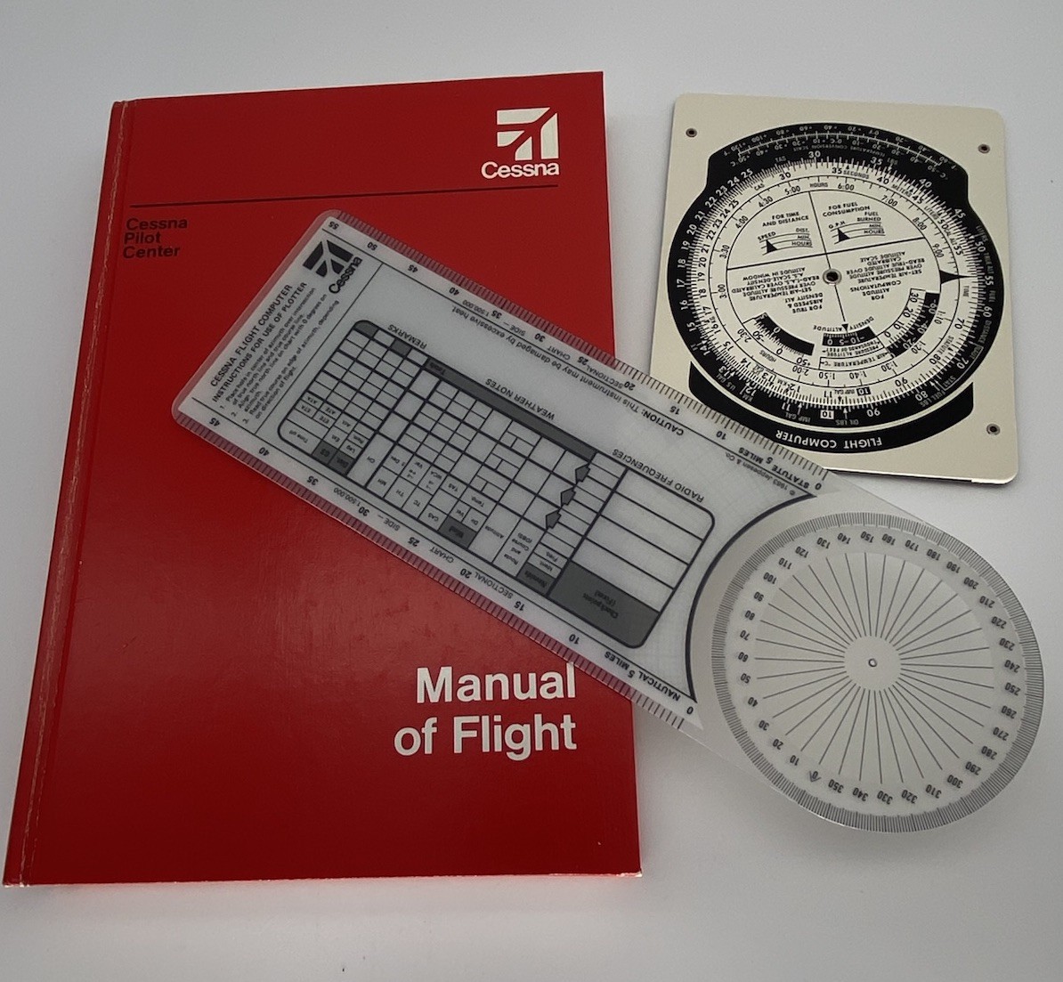 Vintage 1989 Cessna Manual of Flight and Flight Tools