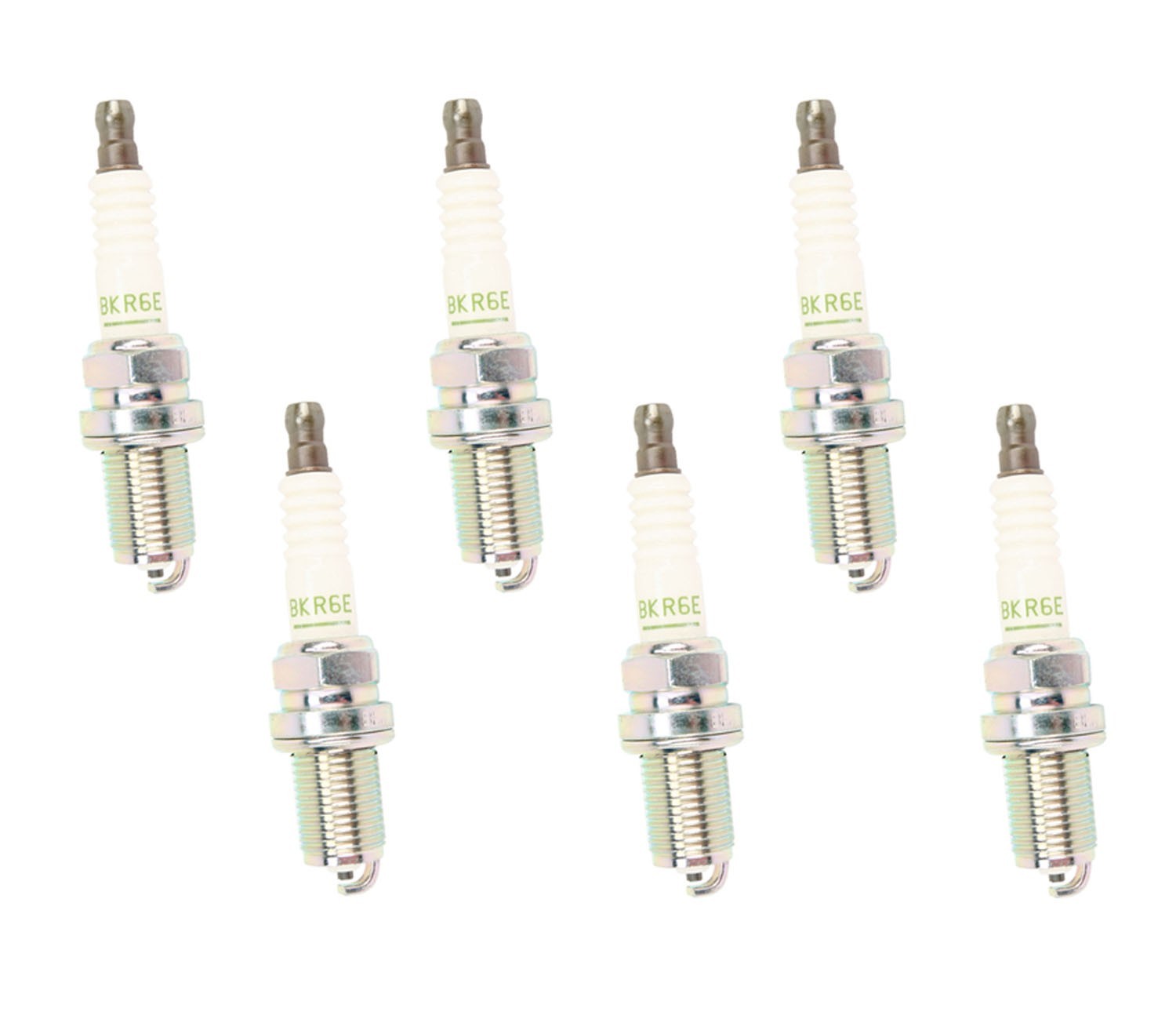 6 Pack NGK BKR6E 6962 Standard Spark Plug Honda GL1800 Gold Wing 2001 - 2010