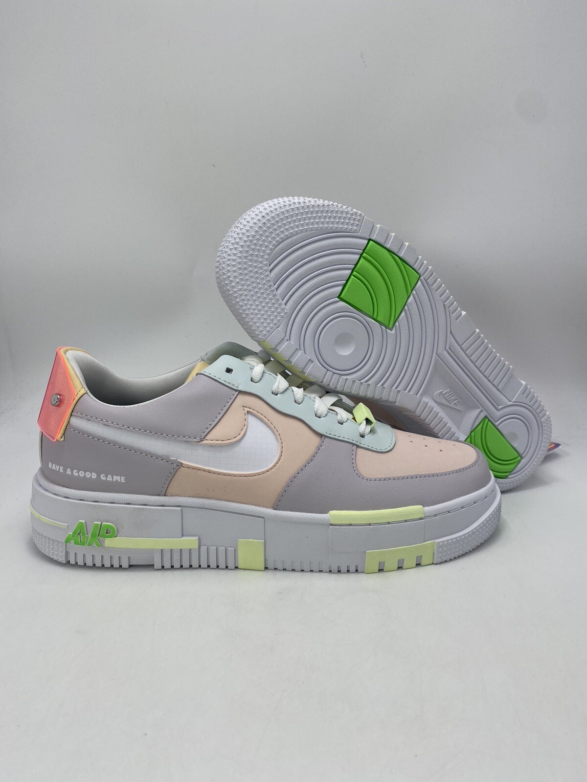 Nike W AF 1 Pixel Venice White Shoes (DO2330 511) Women's Sz 9 B-Grade