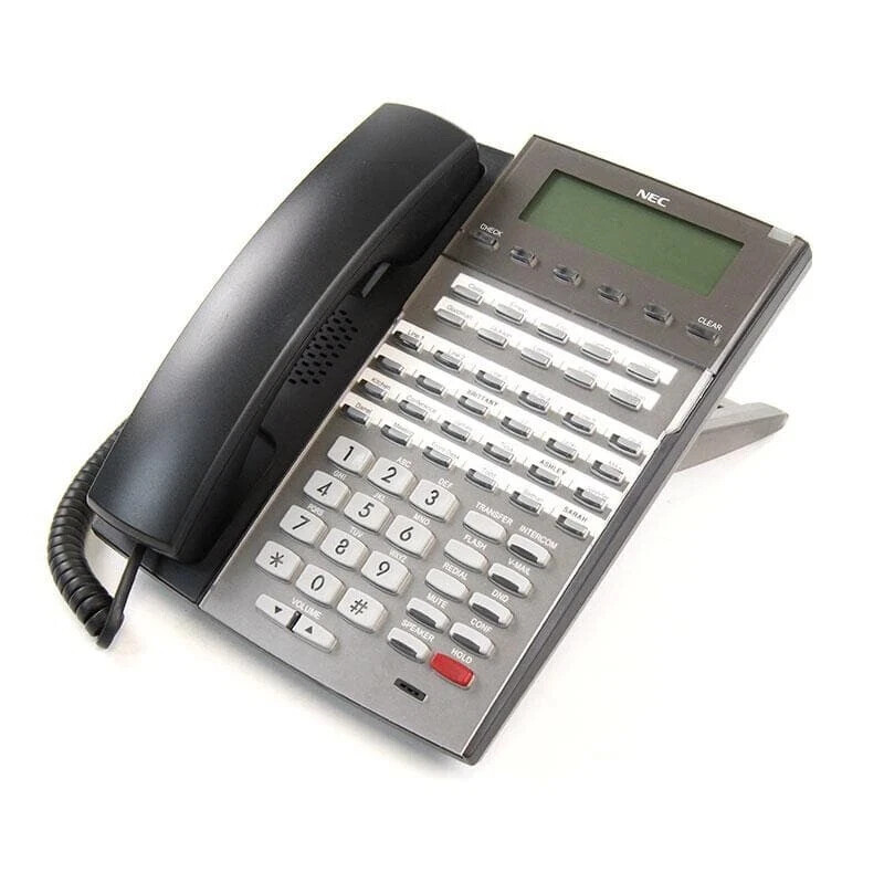 NEC 1090021 DSX 34B BL Display Tel (BK) Phone Black Refurbished 1 Year Warranty
