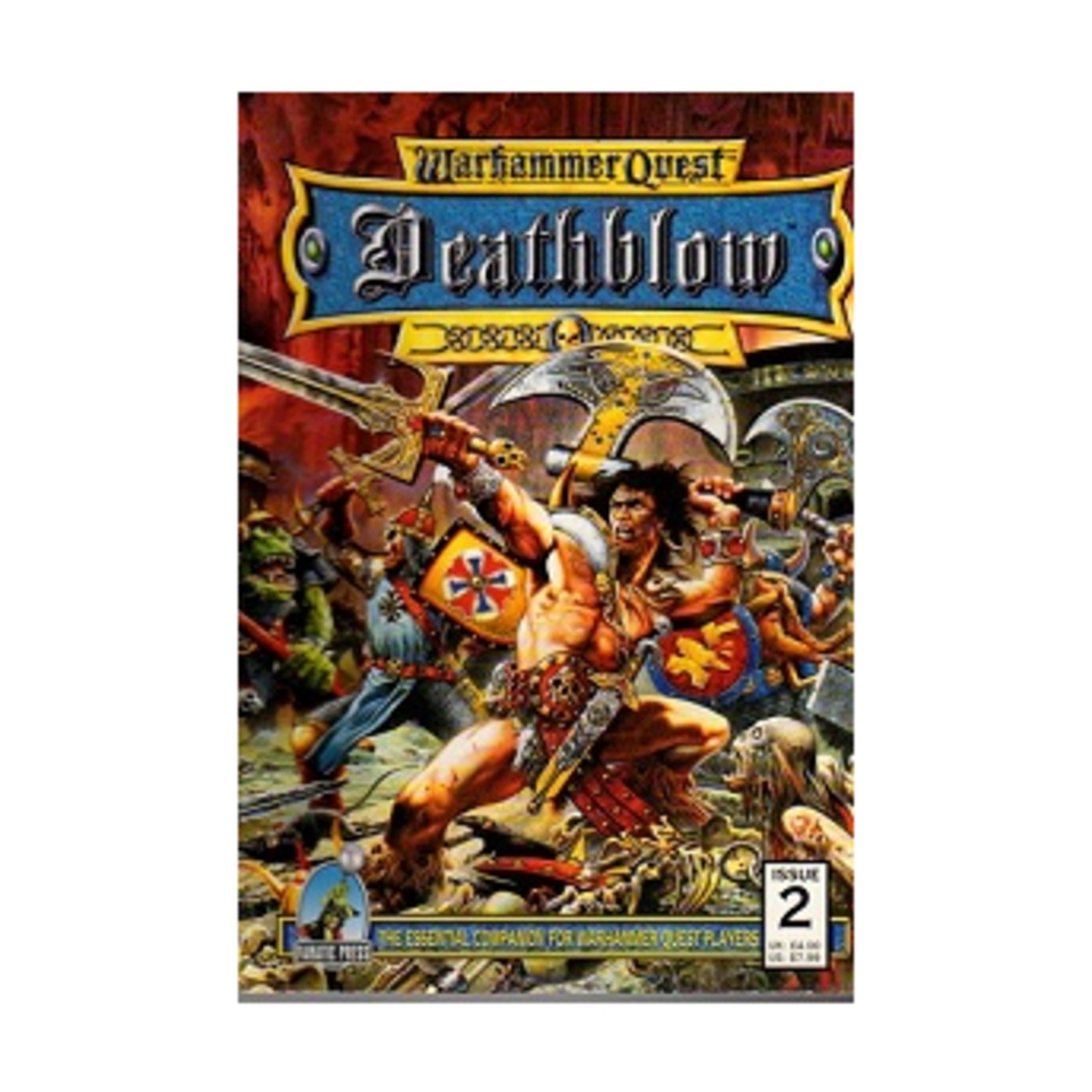 GW Warhammer Quest Deathblow #2 VG+