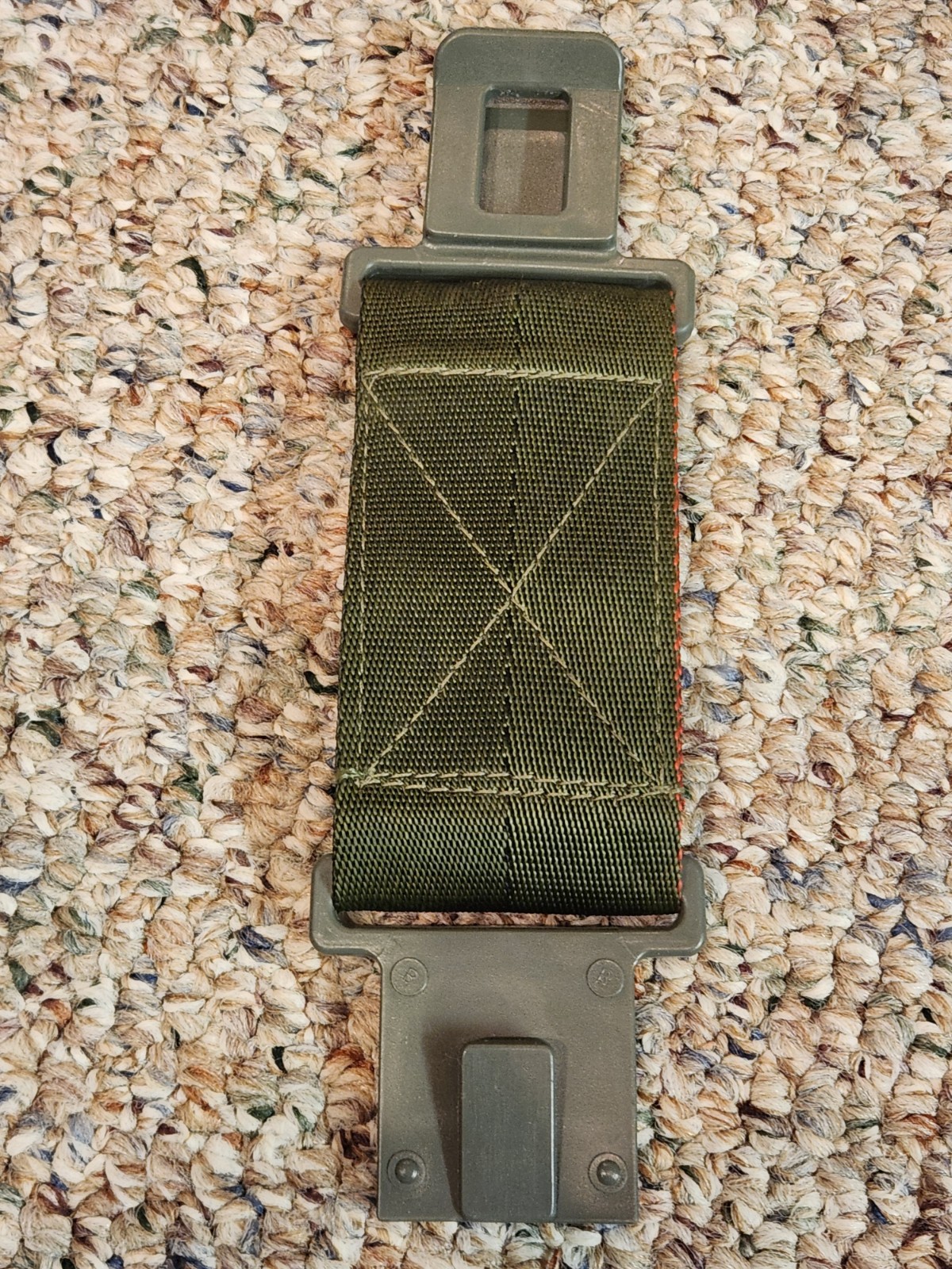 Brigade Quartermasters OD Green Pack Extender Strap – Fastex Quick-Release...
