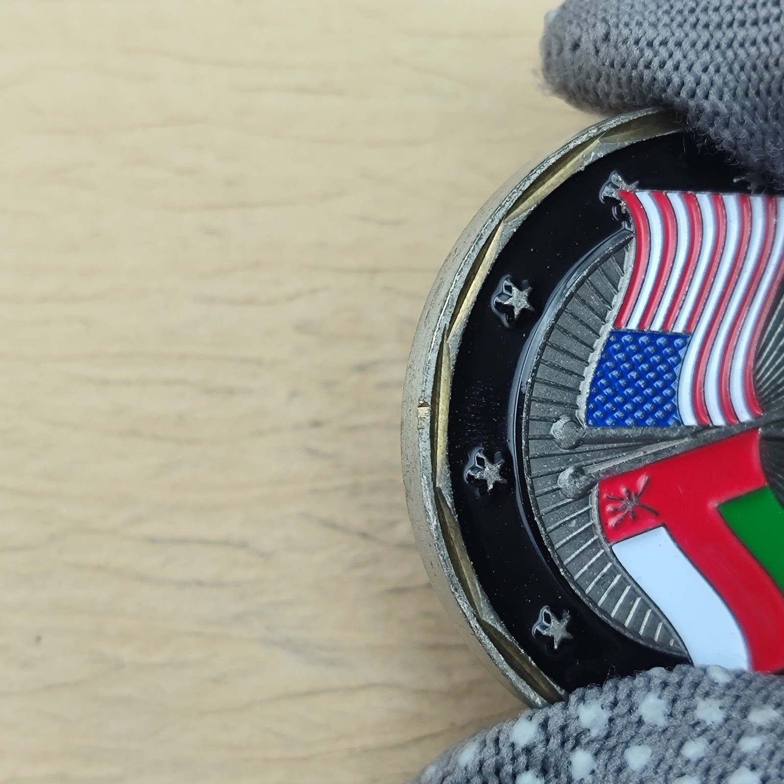 USAF THUMRAIT AB,OMAN Challenge Coin