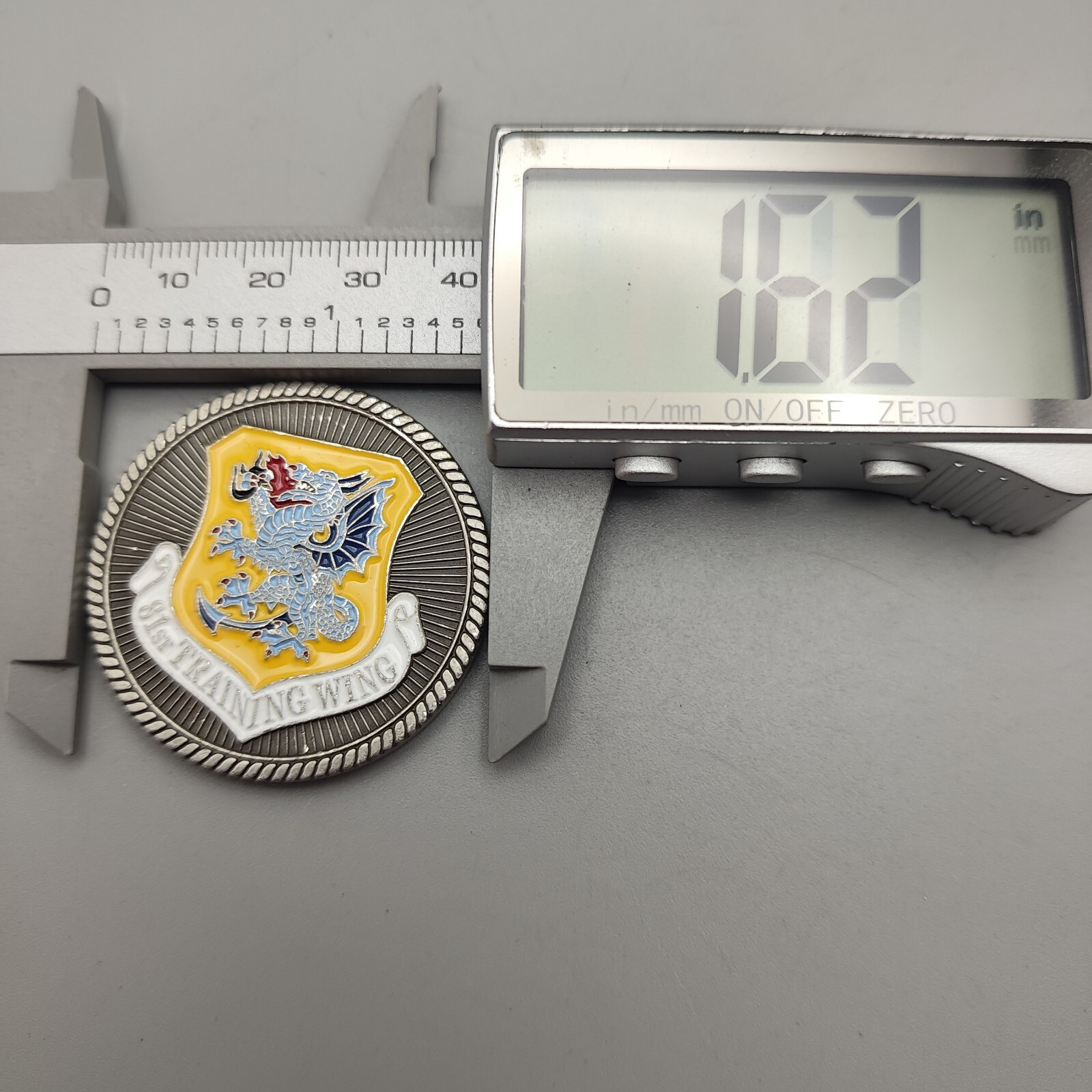 US Air Force Keesler Afb 81st Training Wing Challenge Coin