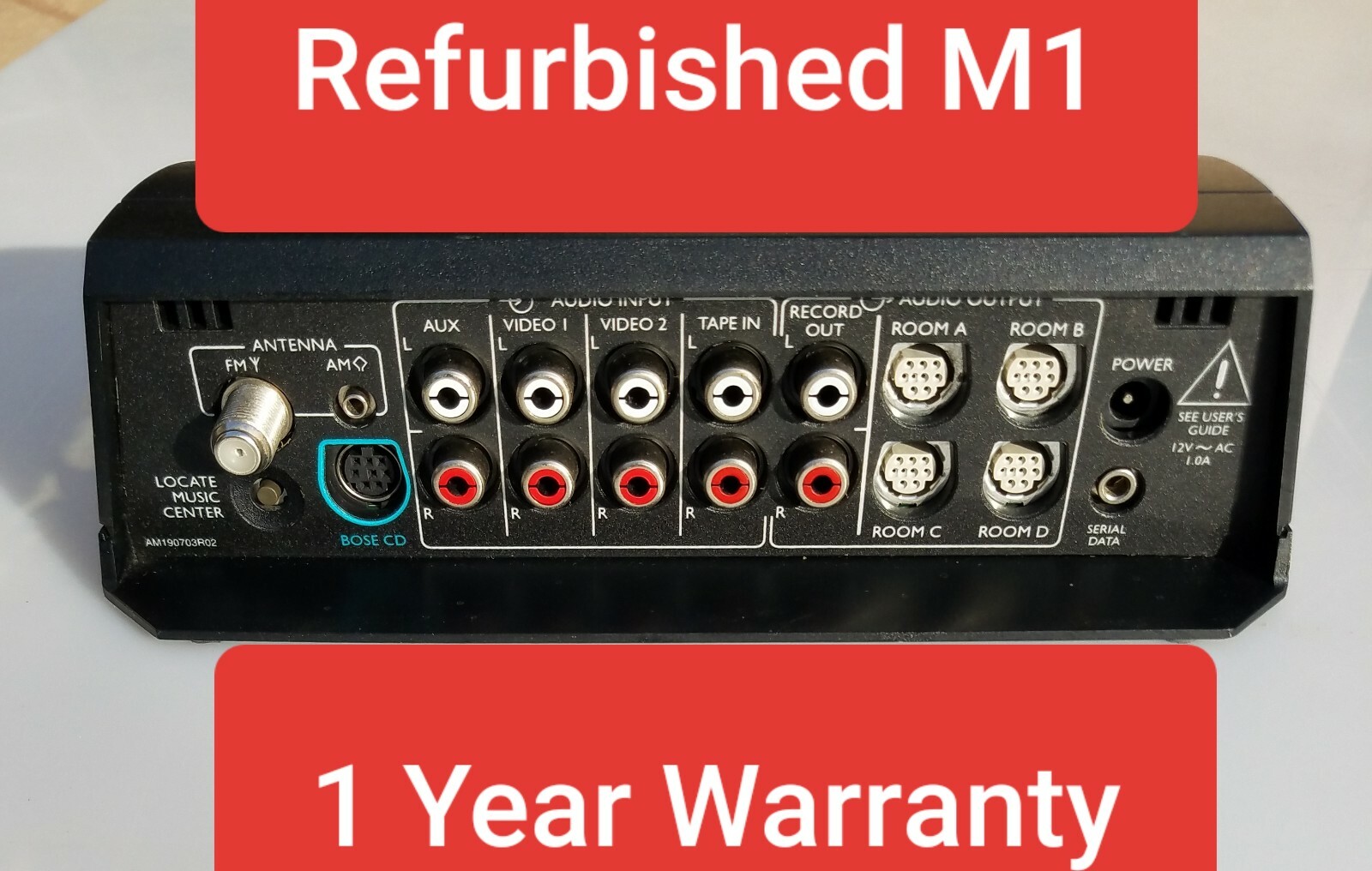 Bose M1 multiroom interface; FULL RFRBSH;  Lifestyle 40 50; 1YR WARRANTY; P1 C1