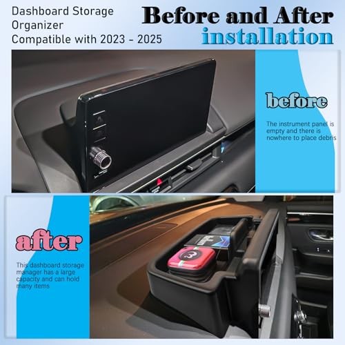 Pilot Center Console Dashboard Organizer Compatible with Honda Pilot