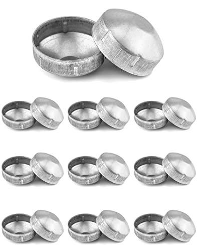 Fence Post Cap Chain Link Round End Cap for Outside Diameter 2-3/8" 20 PACK