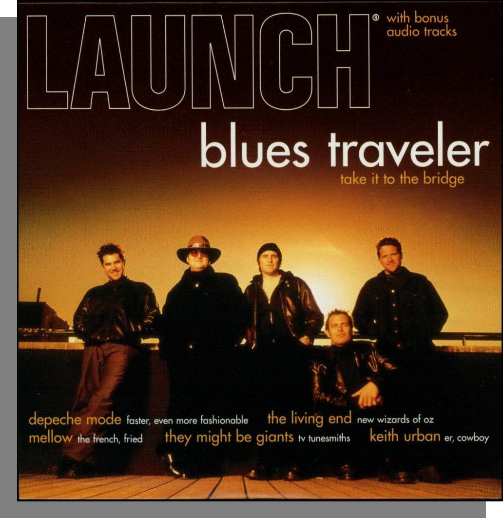 Launch #51 (2001) - New Multimedia Video CD-ROM! Blues Traveler, Depeche Mode