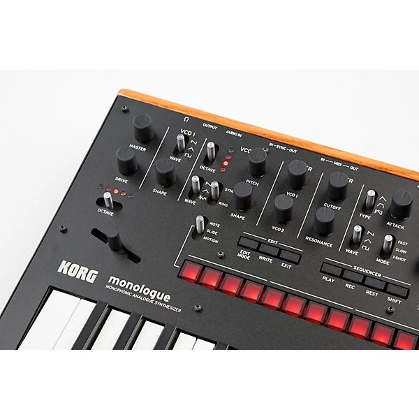 Korg Monologue Monophonic Analog Synthesizer Black