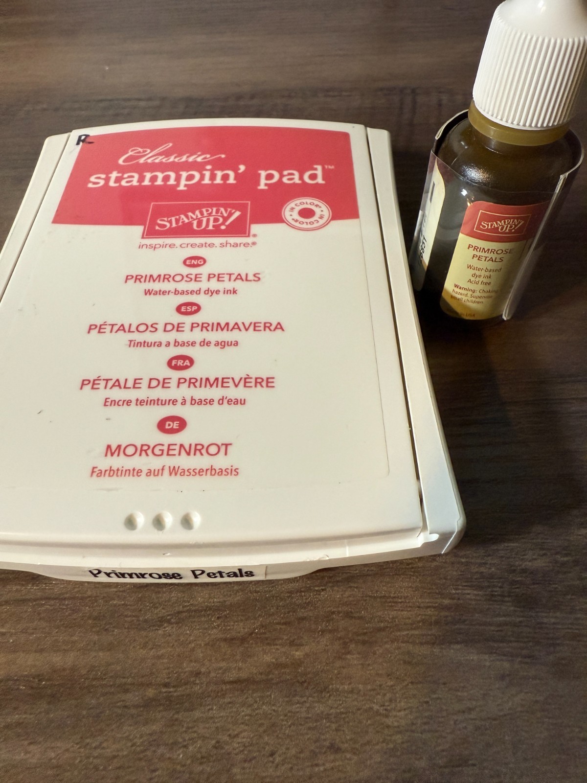 Stampin Up Classic Ink Refill & Pad ~ Primrose Petals