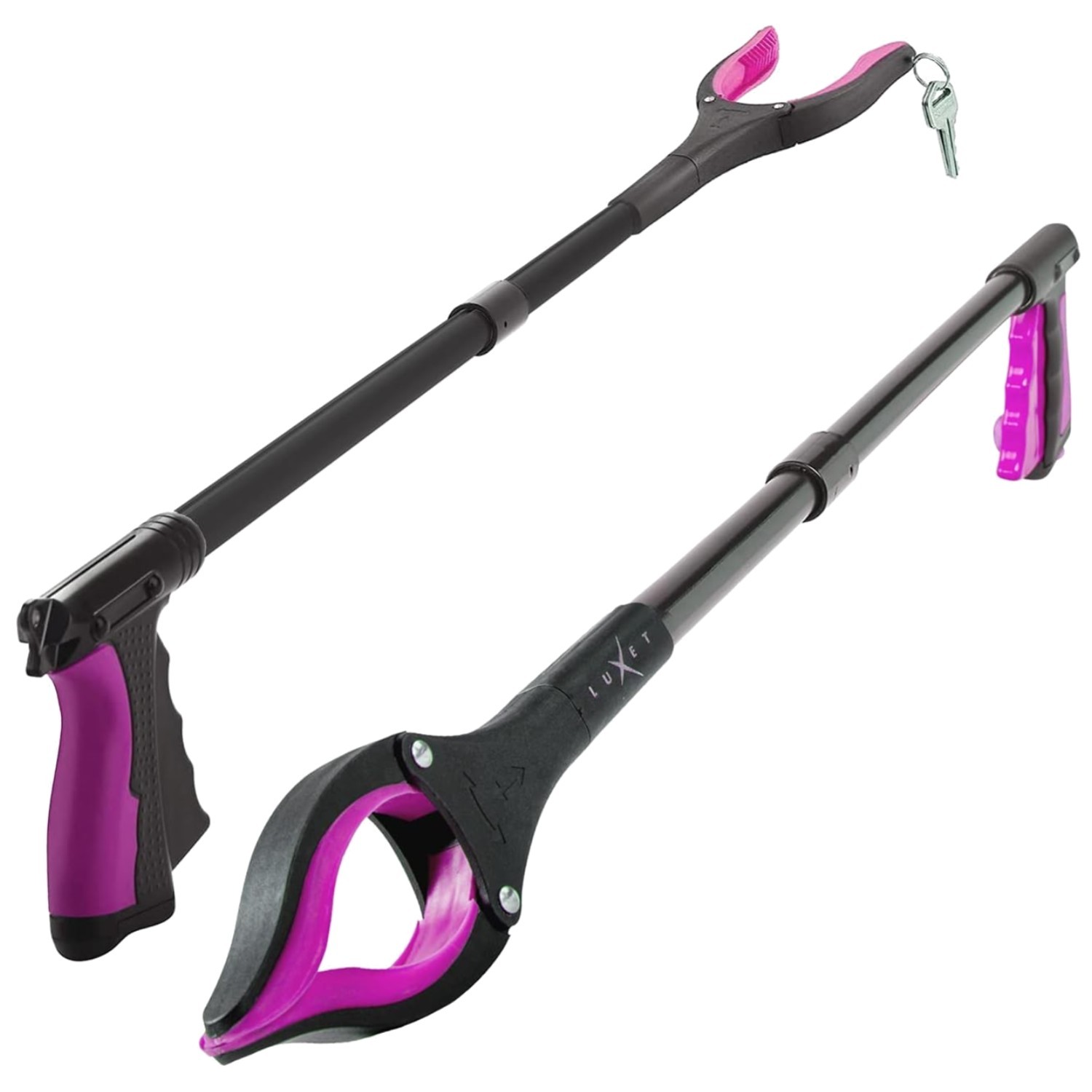 Strong Grip Magnetic Tip Grabber Tool - Lightweight 2 Pack