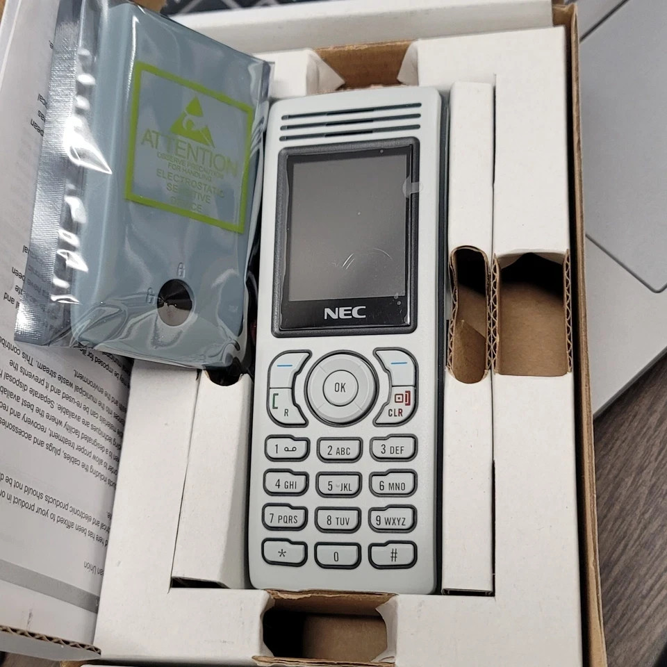 NEC I755s DECT Wireless IP Handset, with battery