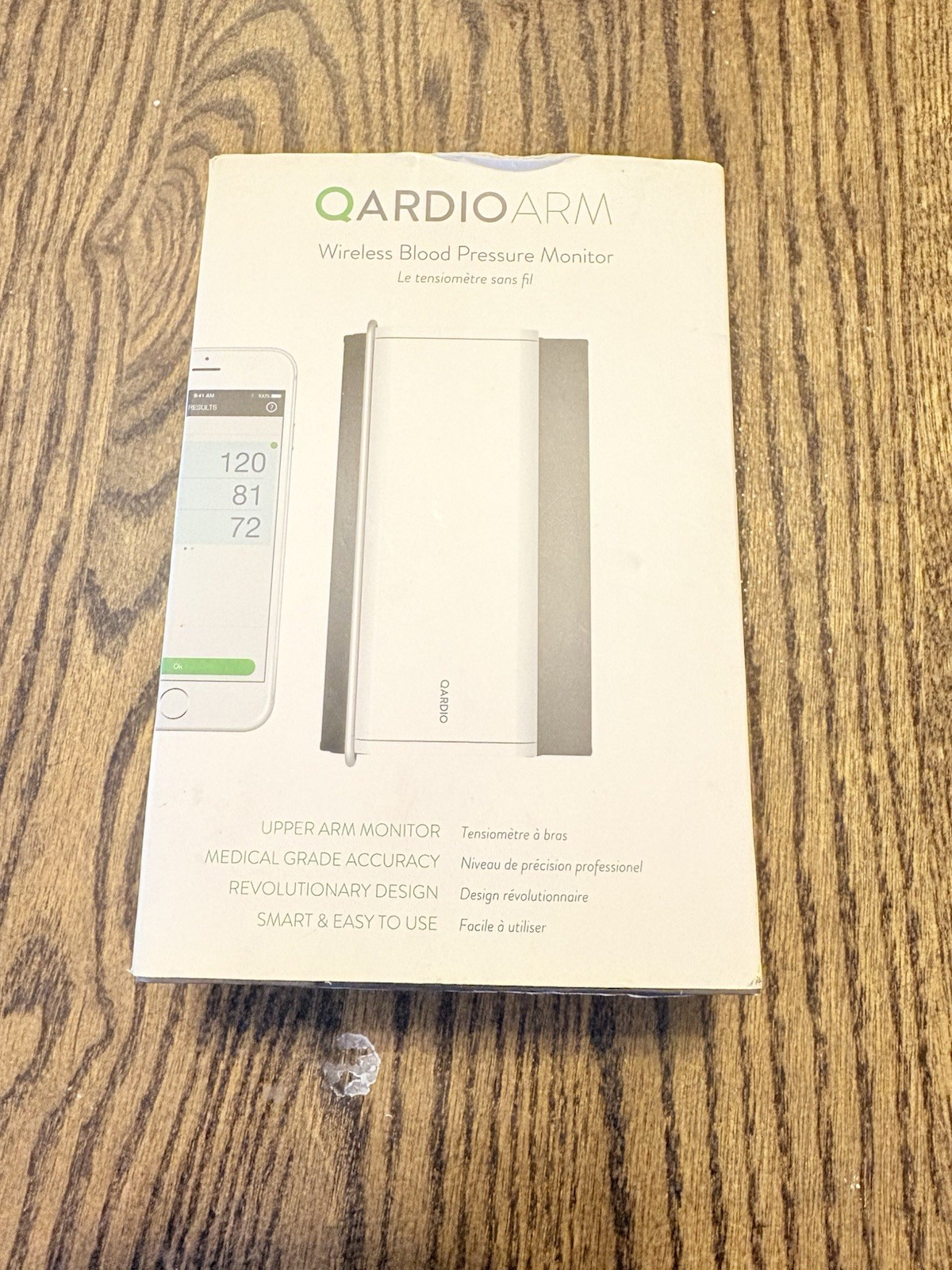 QardioArm Wireless Blood Pressure Monitor – Brand New Opened Box