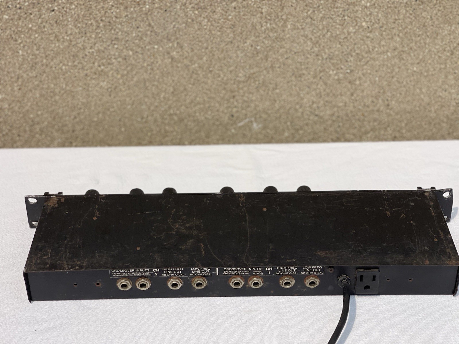 QSC Rack Mount X-2.2 Electronic Crossover - Audio Processor