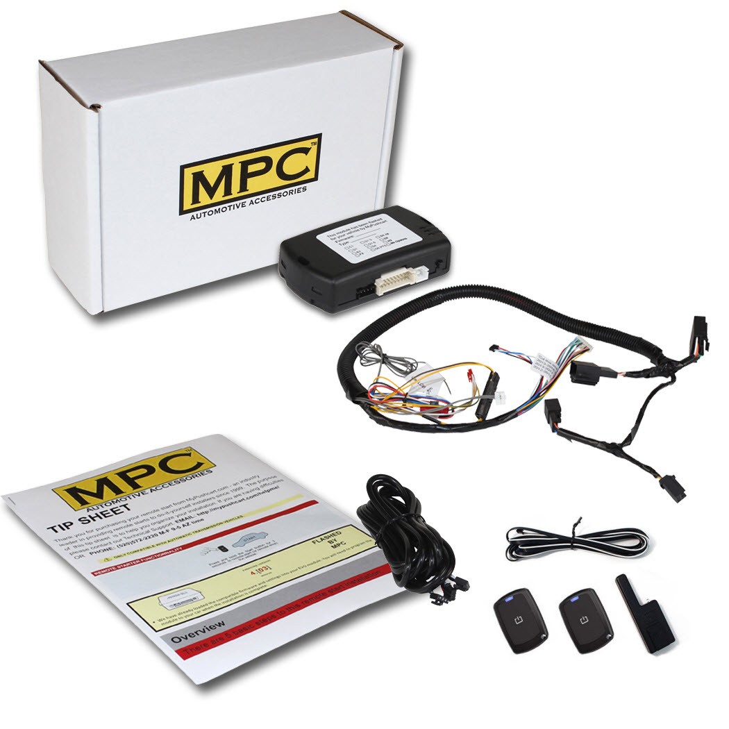 1-Button Remote Start Kit For 2011-2016 Ford F-250 - Key-to-Start - T-Harness