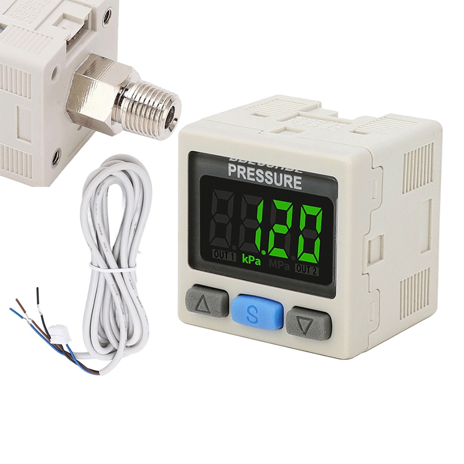 Effortless Digital Pressure Switch Pneumatic Vacuum Digital Controller Switch