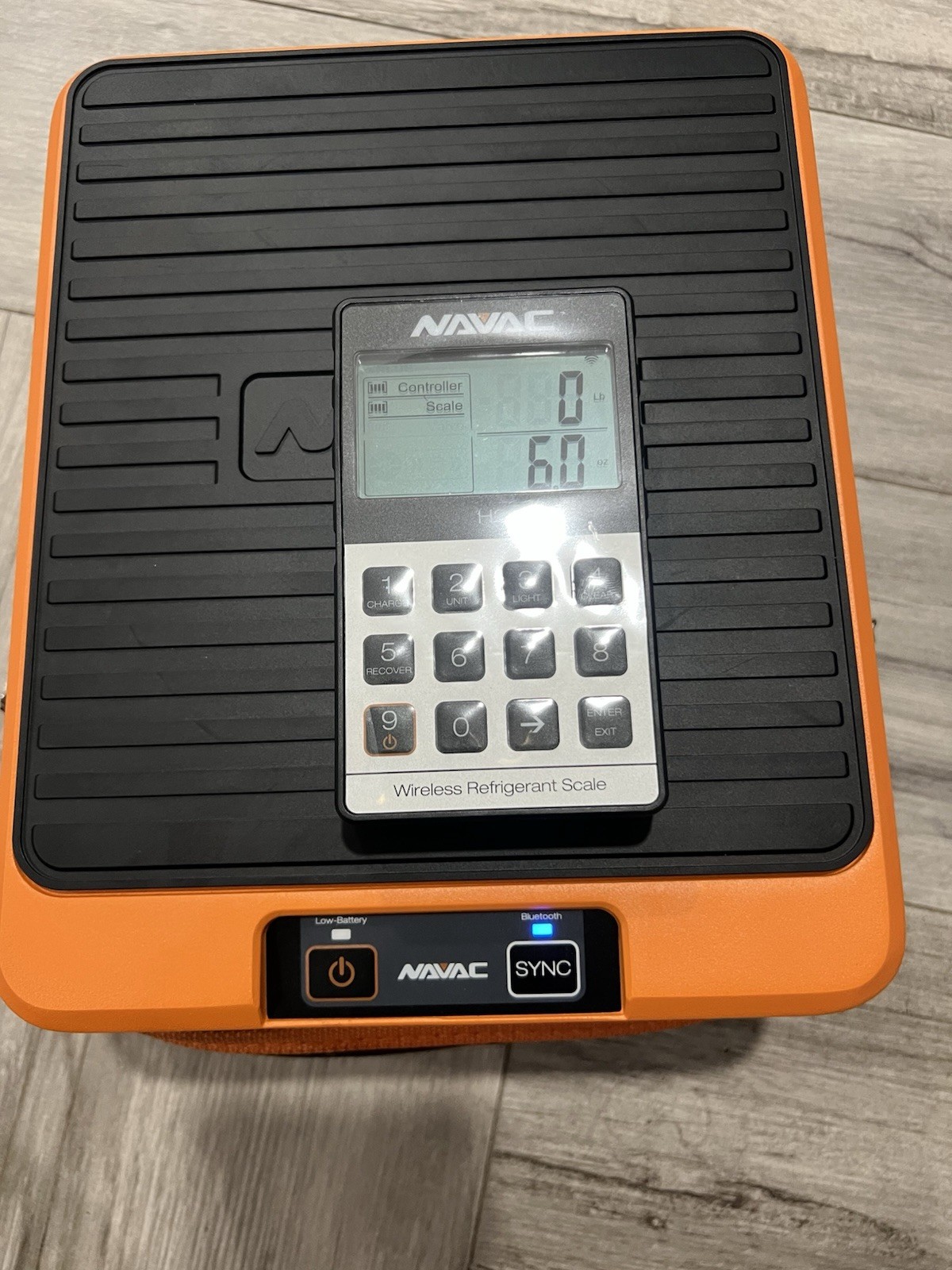 NAVAC NRS2i01 Wireless Refrigerant Scale, 220 lb