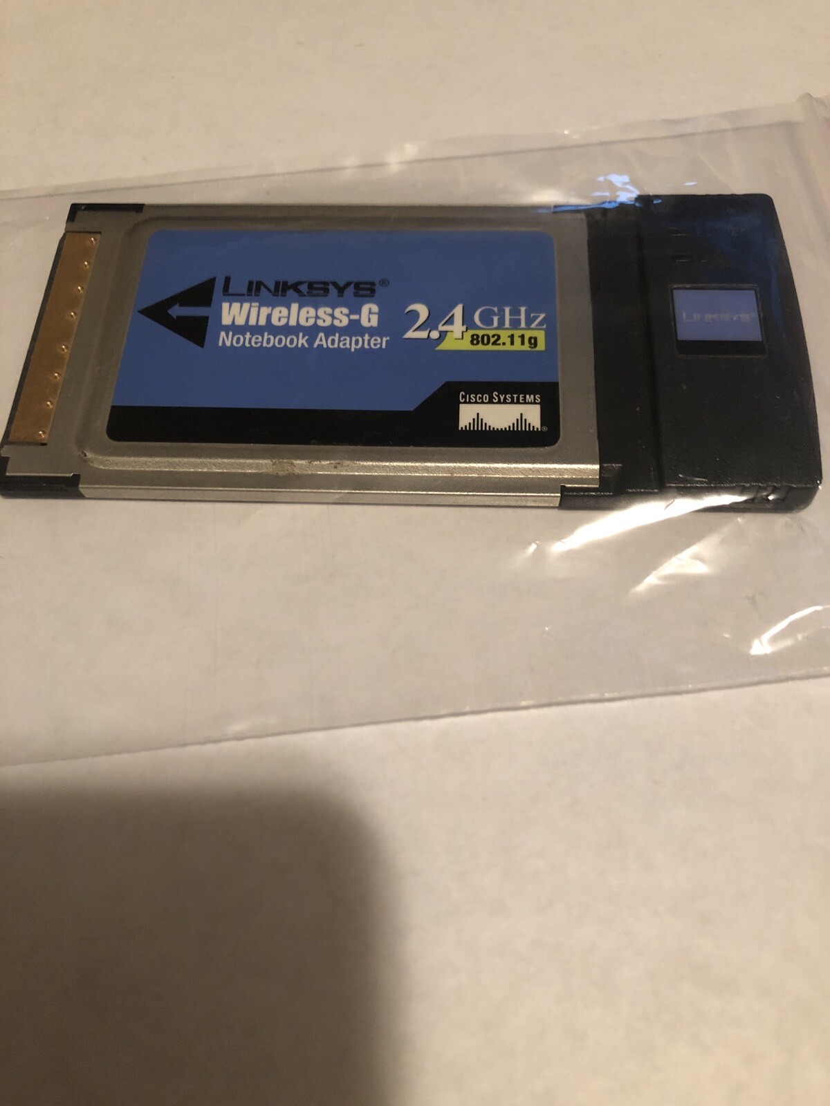 Linksys Wireless-G Notebook Adapter 2.4 GHz Cisco