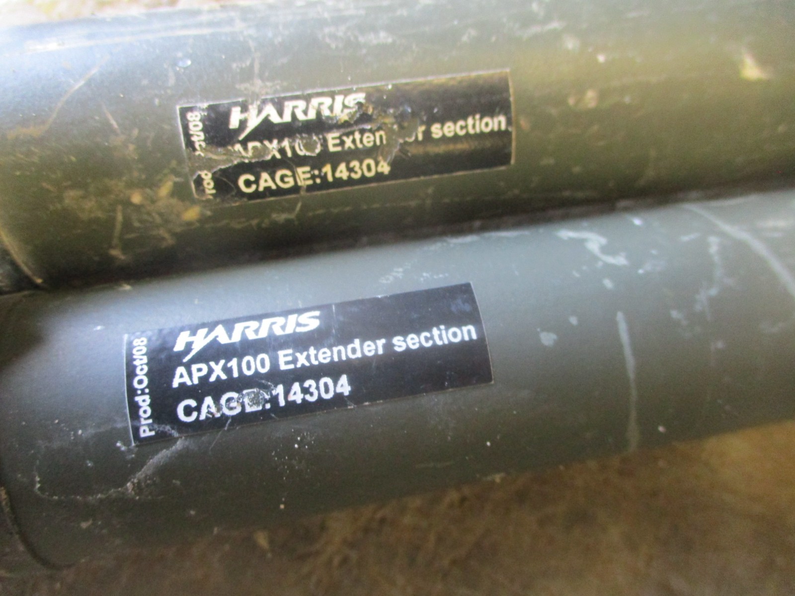 3 Used Harris APX100 Extender Sections for AN/APX-100
