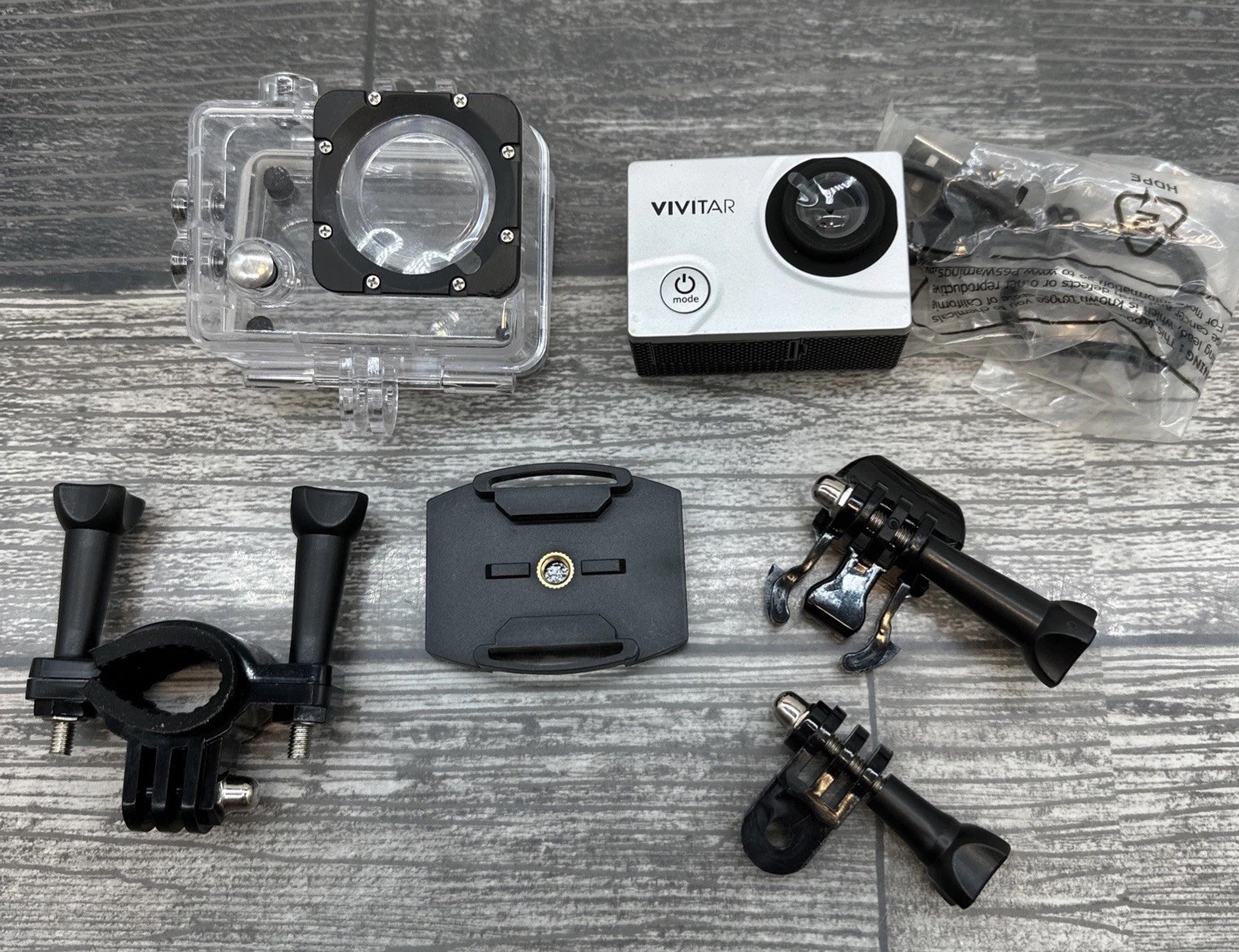 VIVITAR HIGH DEFINITION ACTION CAM WATERPROOF CAMERA + MOUNTS 2.0" - DVR-781{50}