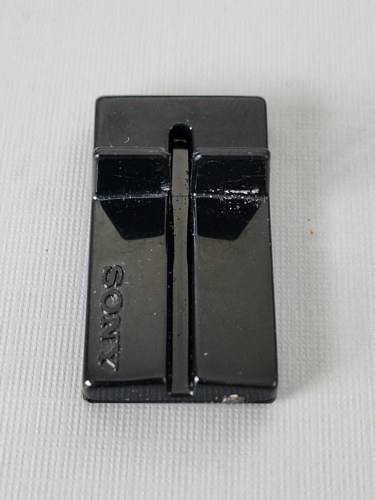 Vintage SONY Stand Plastic Black - Maybe for Clip Microphone / Unknown