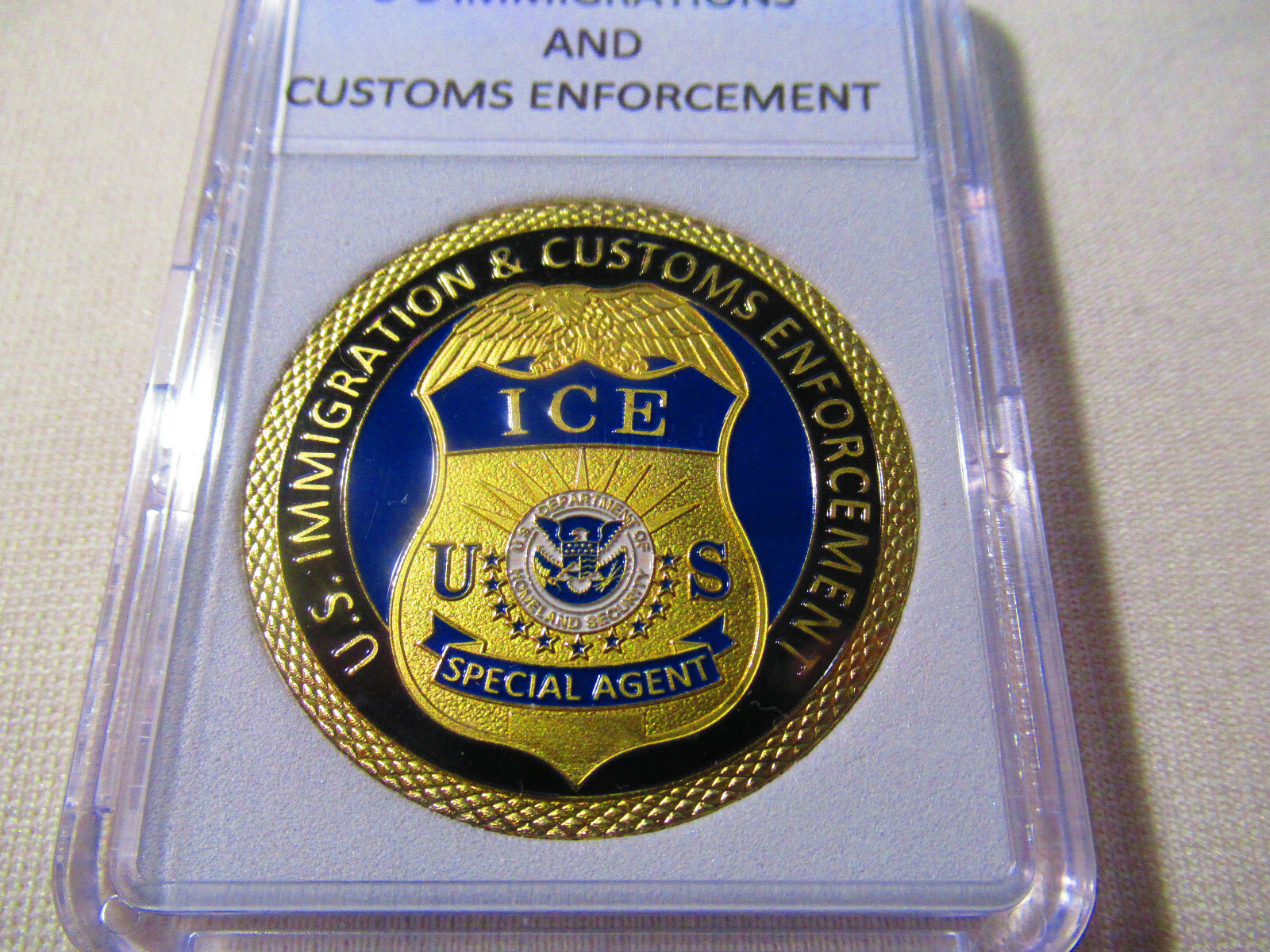 US IMMIGRATION & CUSTOMS ENFORCEMENT (ICE) Challenge Coin