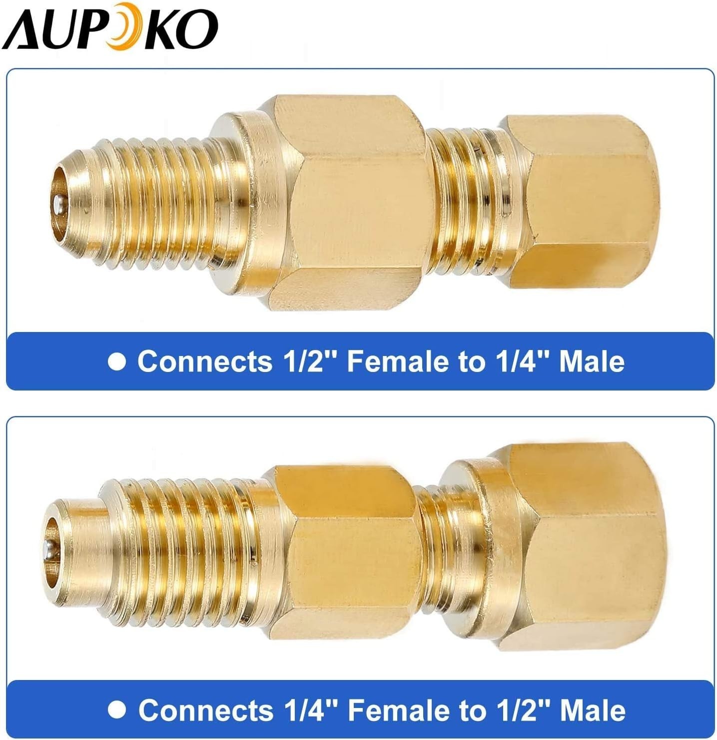 R12 to R134a Adapters, R134A Refrigerant Tank Adapter Kit with Valve Core R